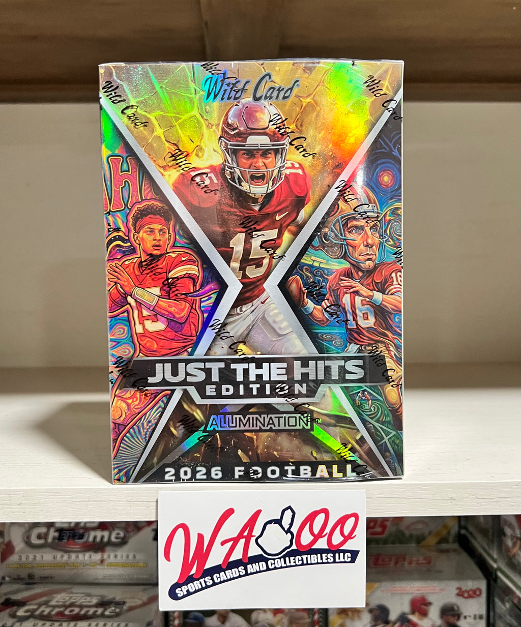 2026 Wild Card Alumination Just The Hits Football Hobby Jumbo Box