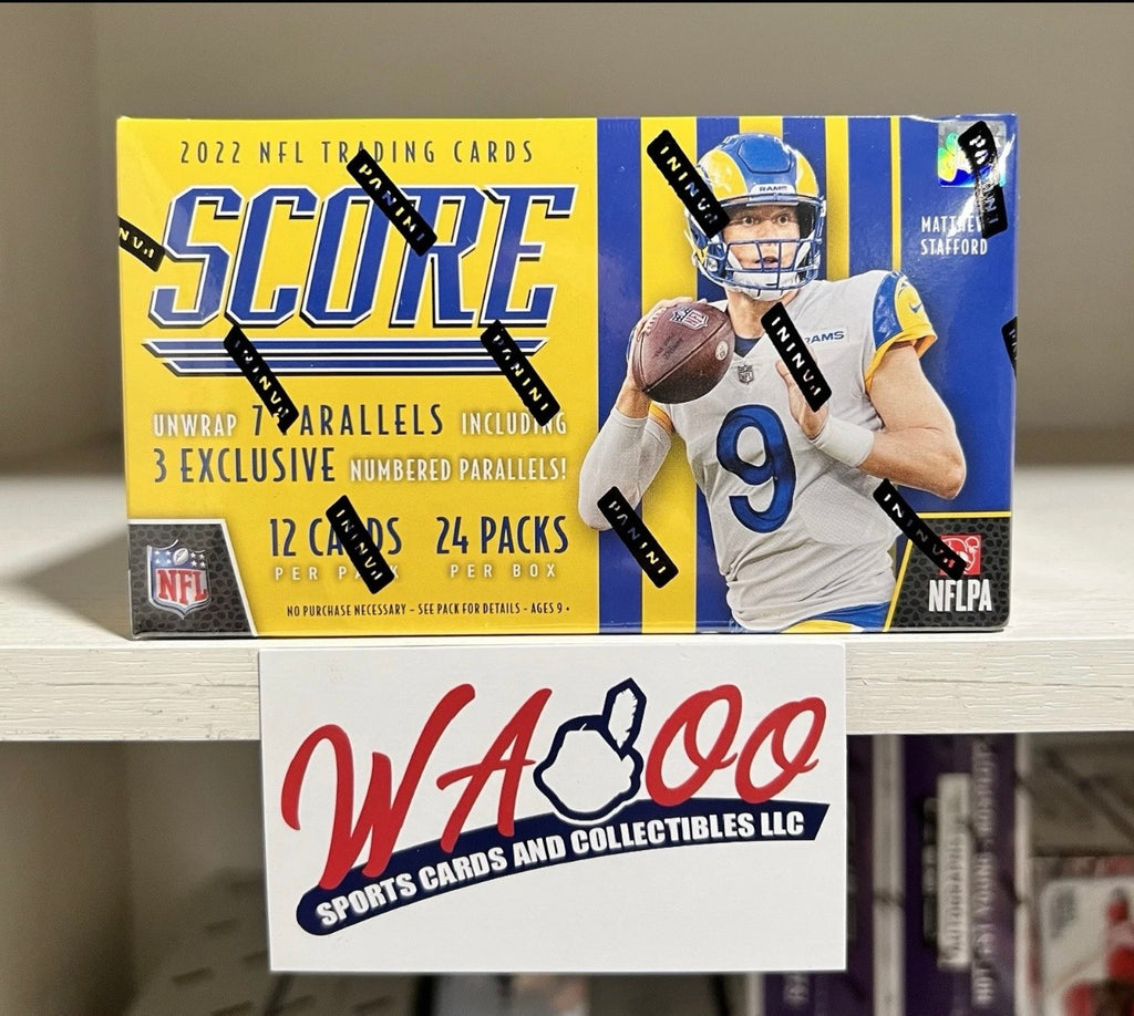 2022 Panini Score Football Retail Box