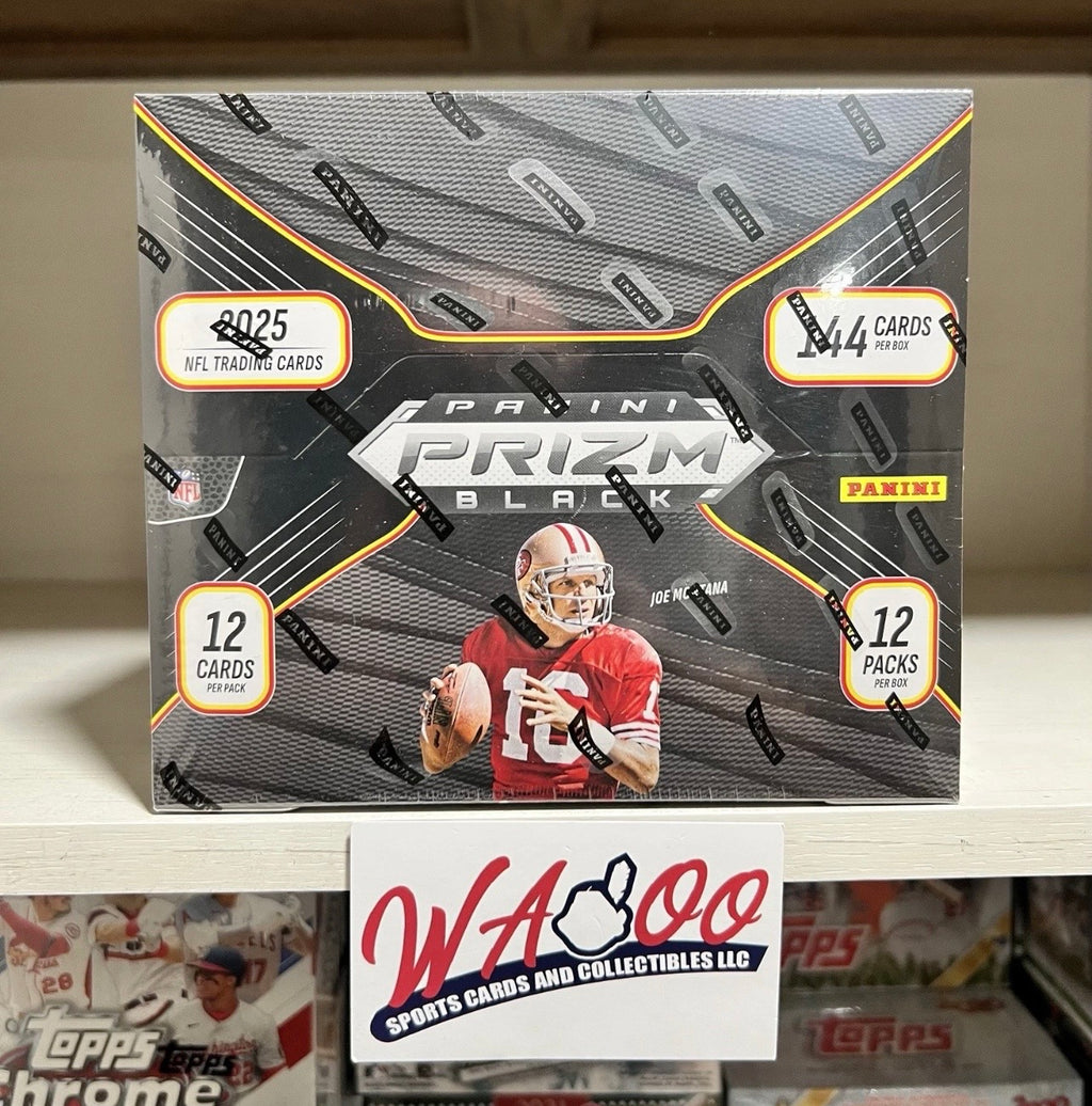 2025 Panini Prizm Black Football Hobby Box