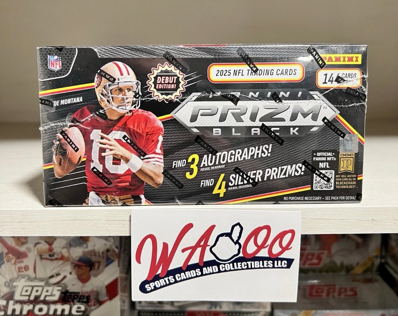 2025 Panini Prizm Black Football Hobby Box