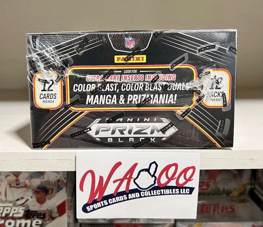 2025 Panini Prizm Black Football Hobby Box