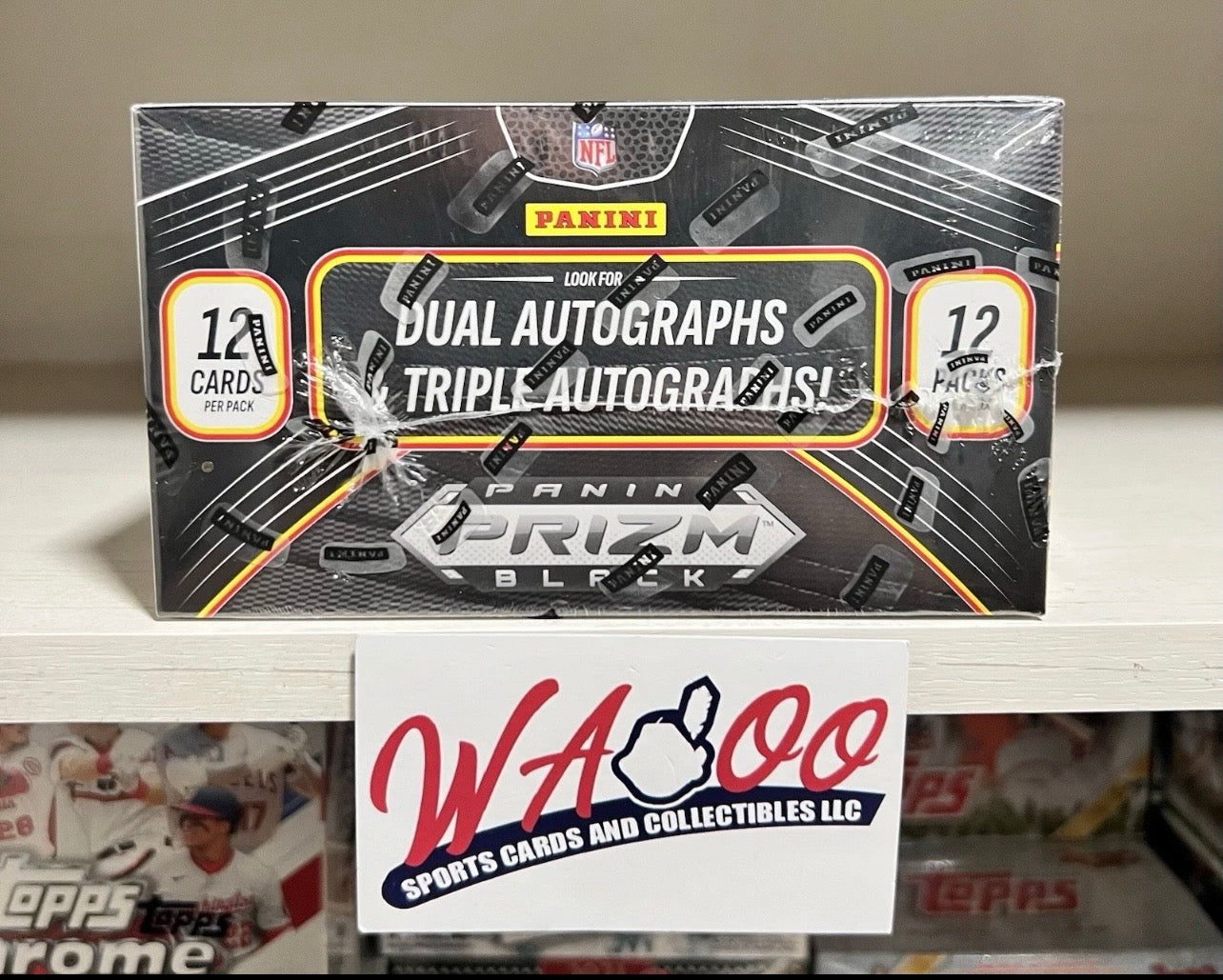 2025 Panini Prizm Black Football Hobby Box