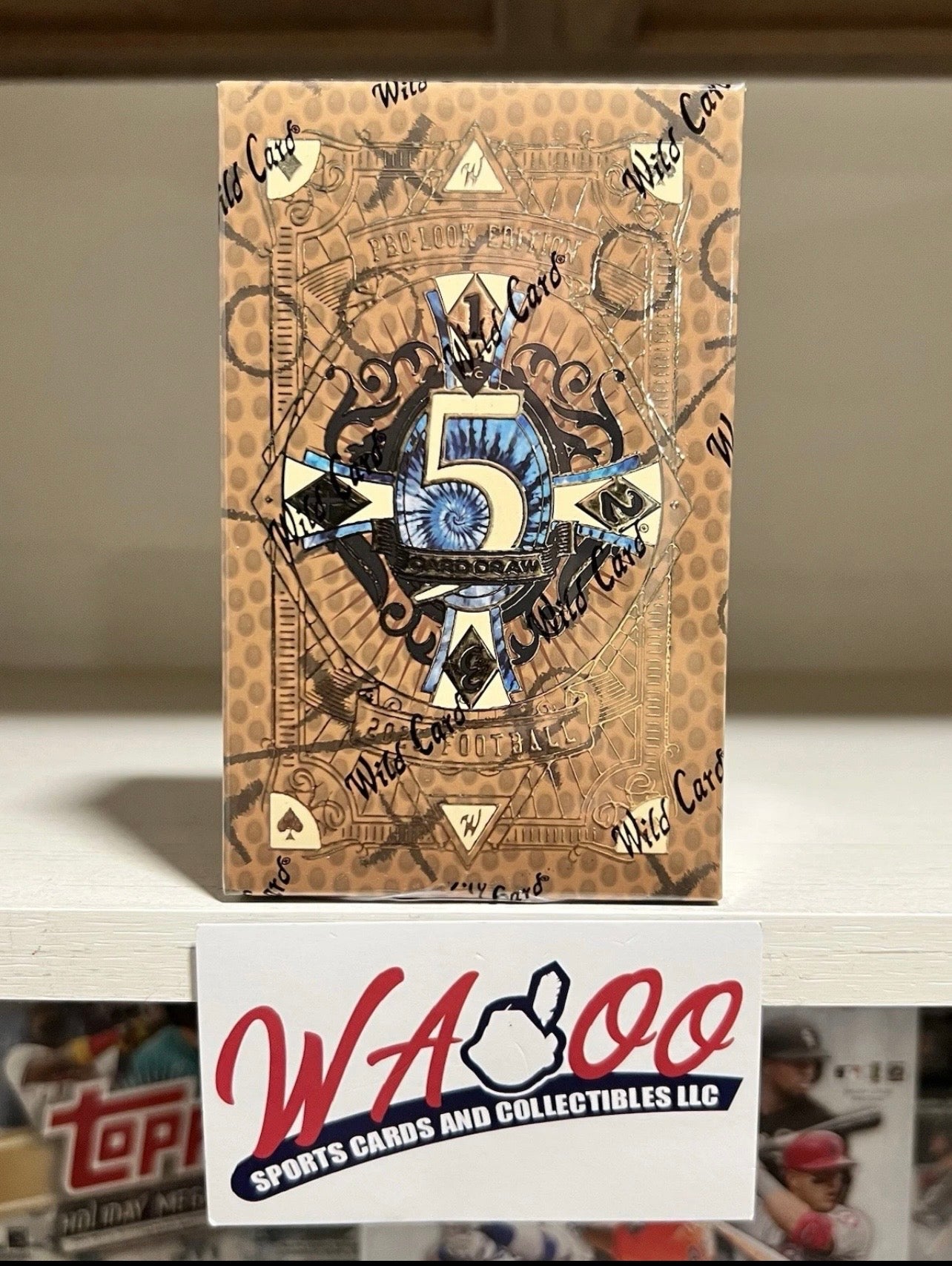 2025 Wild Card 5 Card Draw Pro-Look Football box