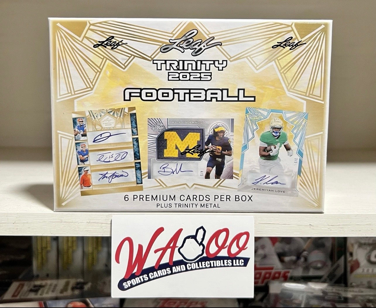 2025 Leaf Trinity Football Hobby box