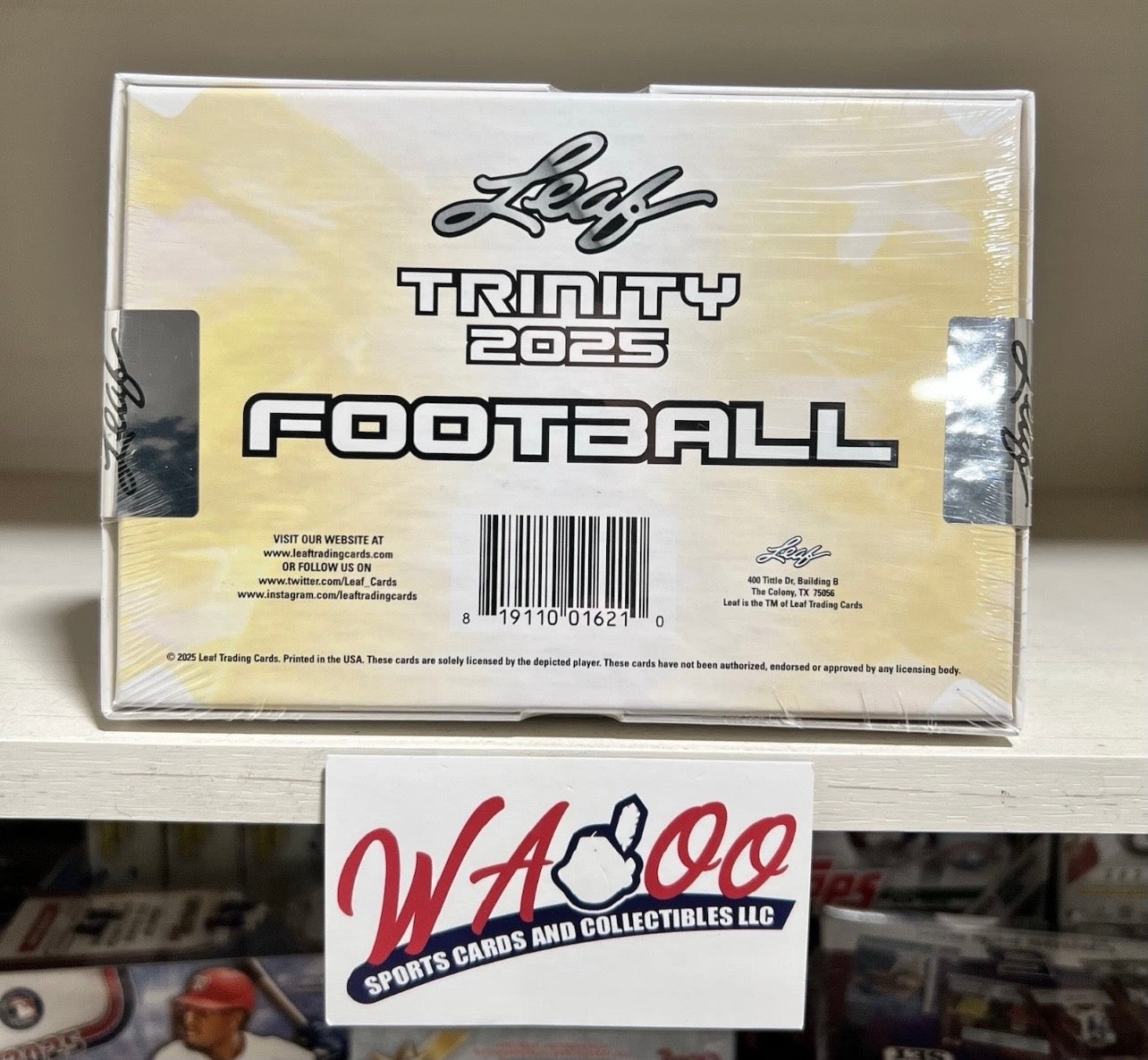 2025 Leaf Trinity Football Hobby box