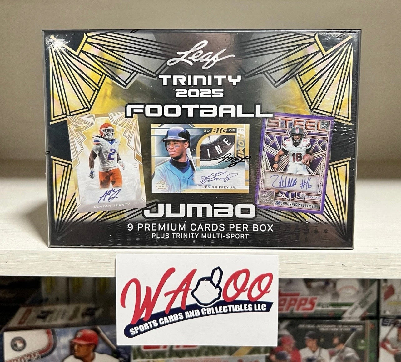 2025 Leaf Trinity Football Jumbo Box