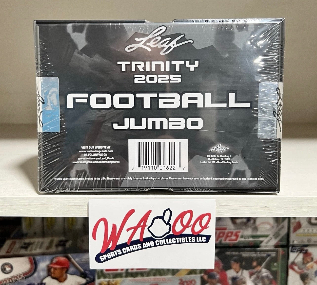 2025 Leaf Trinity Football Jumbo Box
