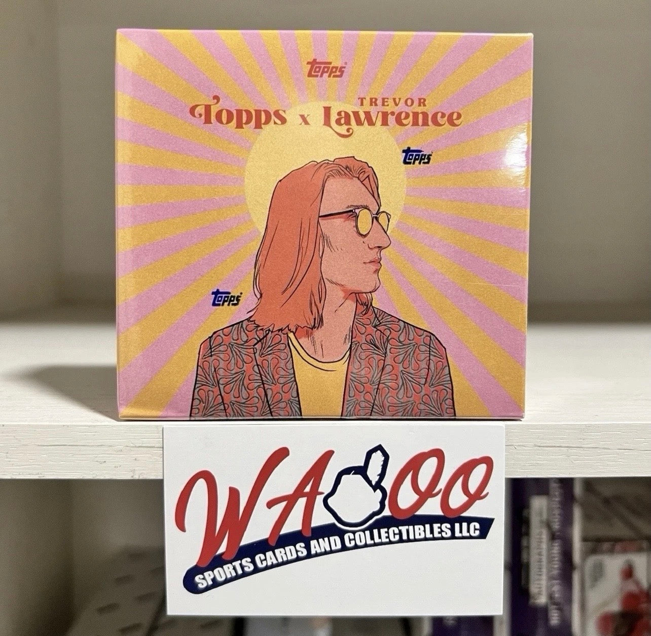 2021 Topps X Trevor Lawrence Football Rising Sun Edition Card Box