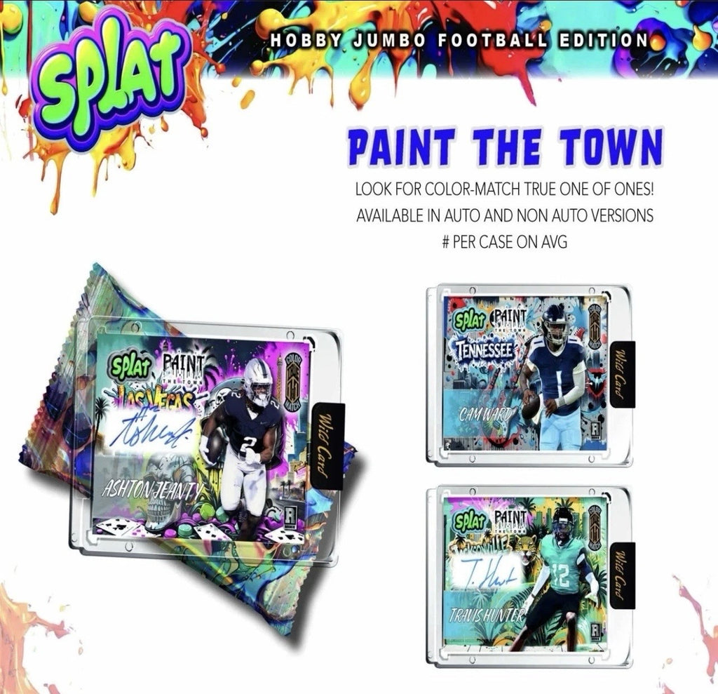 2025 Wild Card Splat Football Hobby Jumbo Card Box