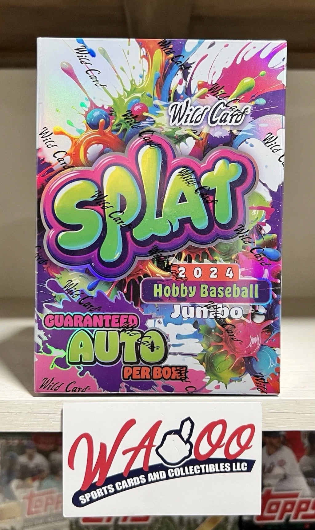 2024 Wild Card Splat Baseball Jumbo Card Box