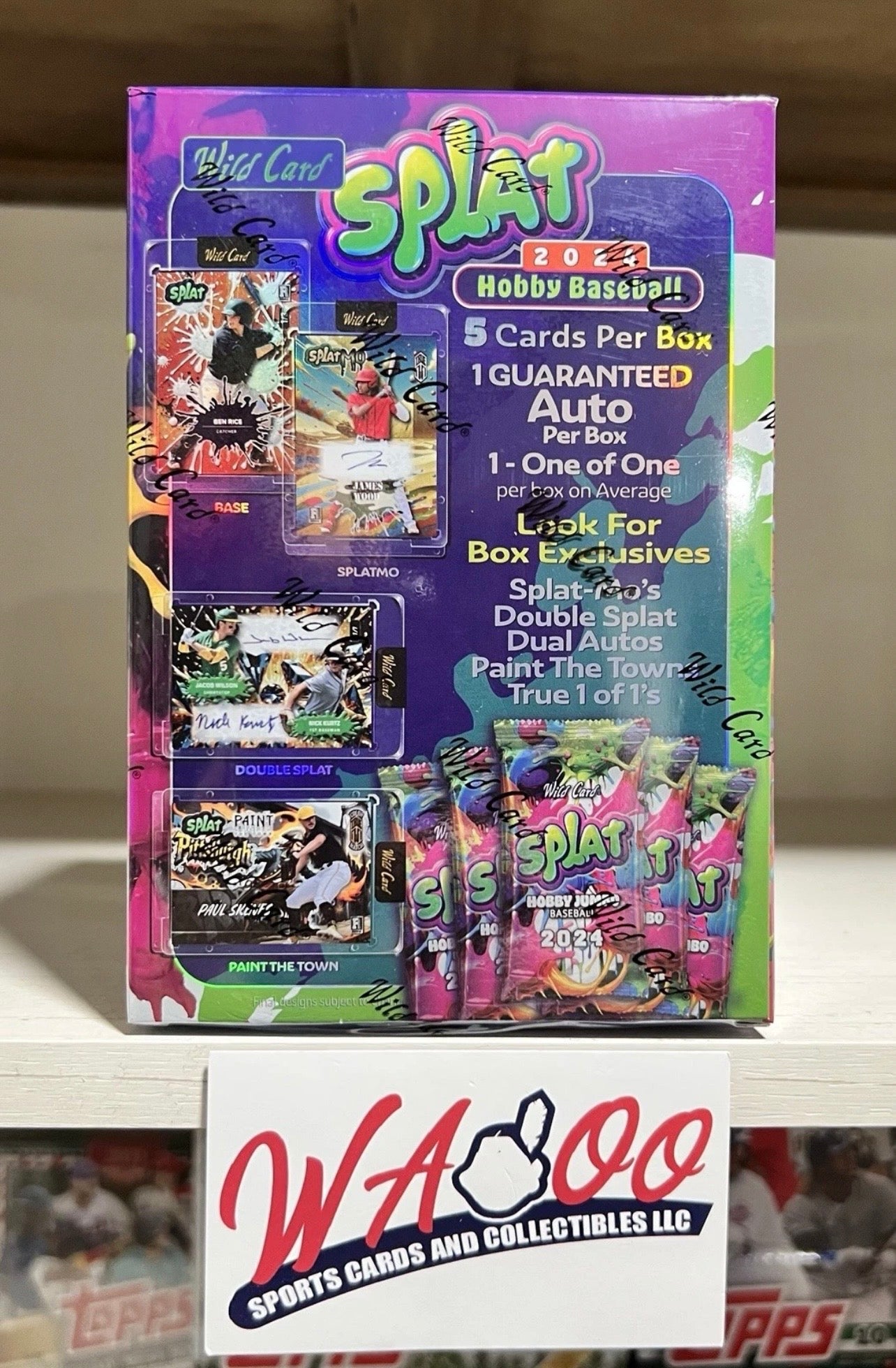 2024 Wild Card Splat Baseball Jumbo Card Box