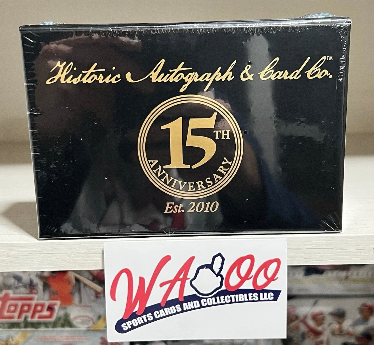 2025 Historic Autographs 15th Anniversary Edition Card Box