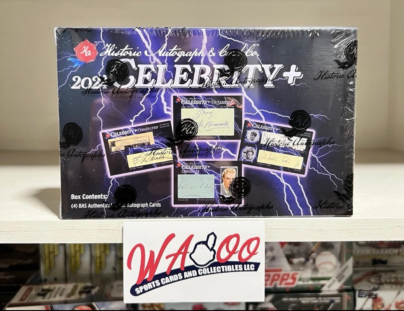 2024 Historic Autographs Celebrity+ Trading Card Hobby Box