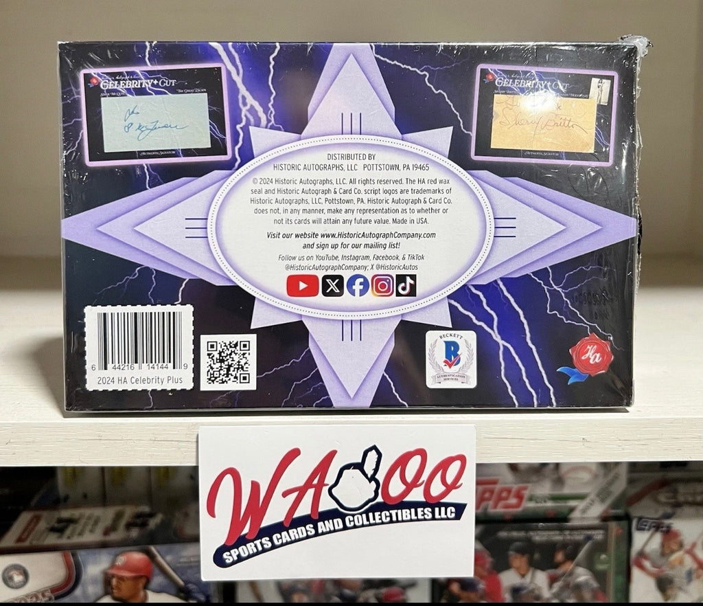 2024 Historic Autographs Celebrity+ Trading Card Hobby Box