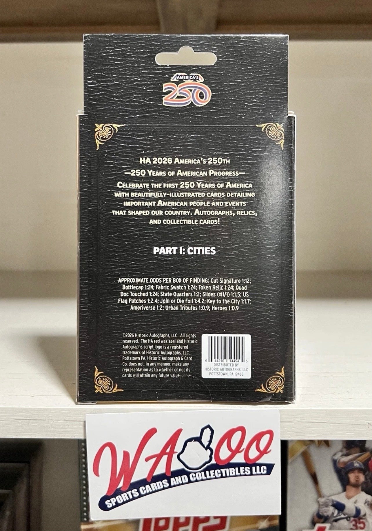 2026 Historic Autographs America's 250th Part 1 - Box