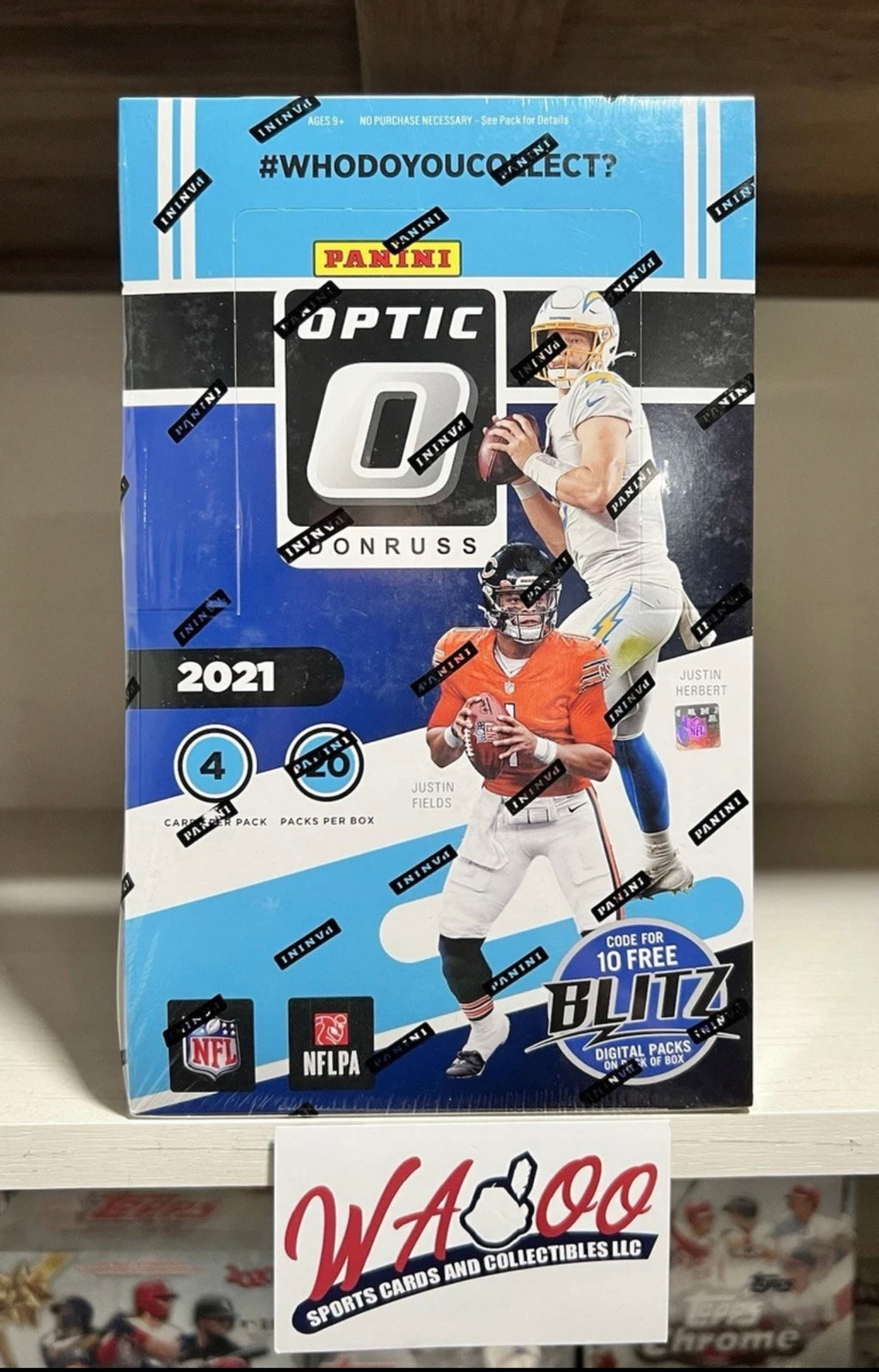 2021 Panini Donruss Optic Football Hobby Card Box