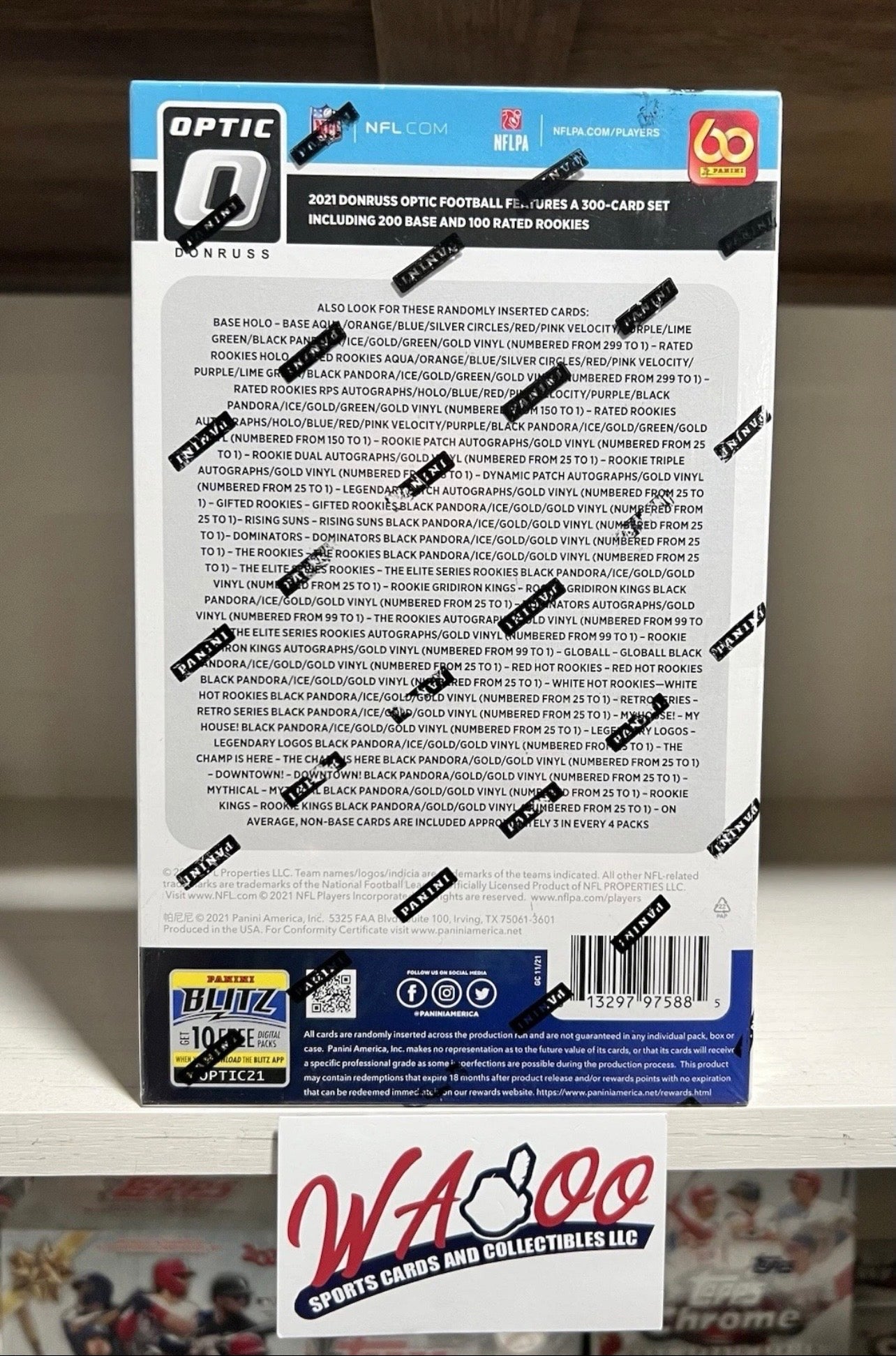 2021 Panini Donruss Optic Football Hobby Card Box