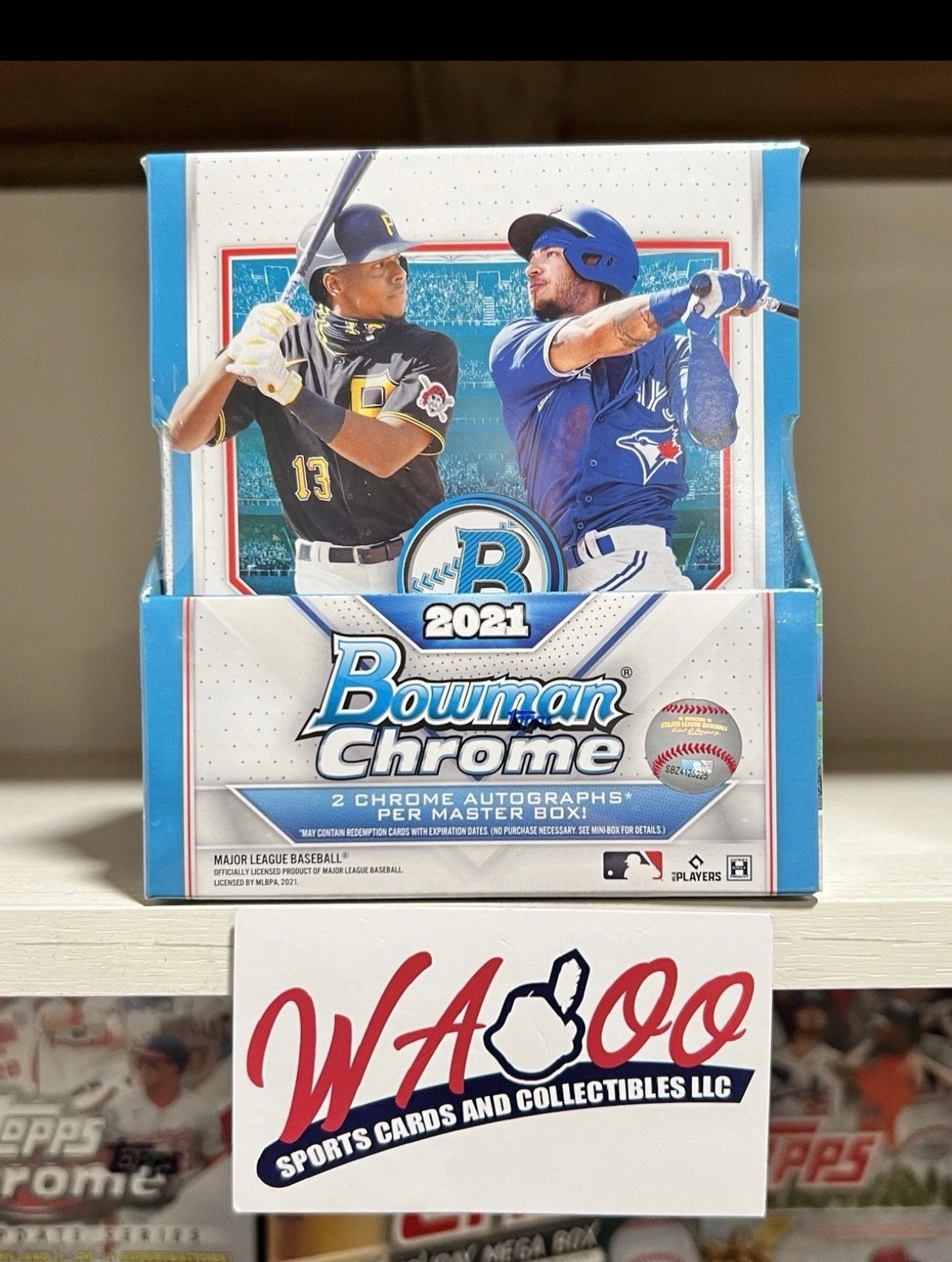 2021 Bowman Chrome Baseball Hobby Card Box