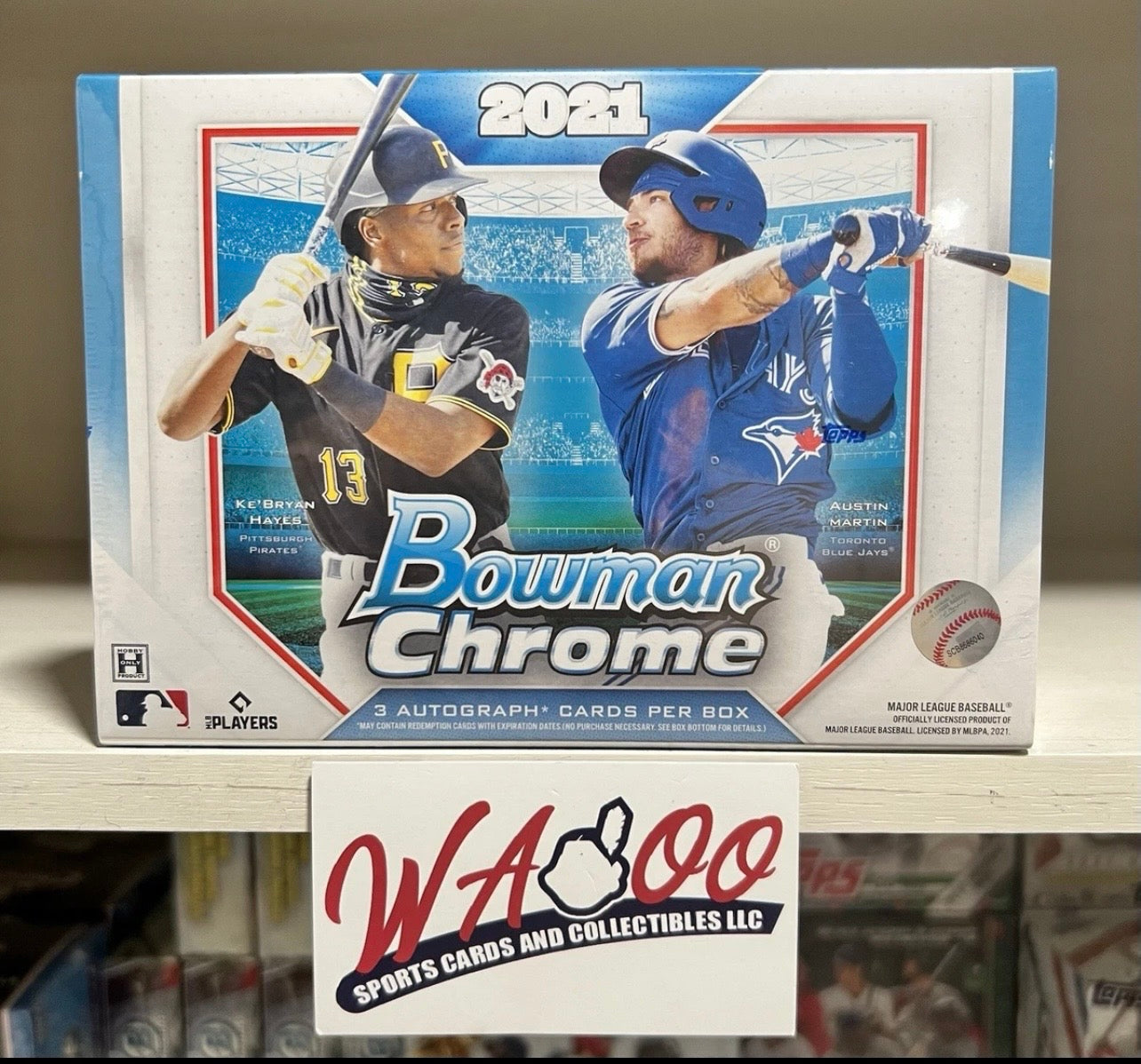 2021 Bowman Chrome Baseball HTA Choice Box