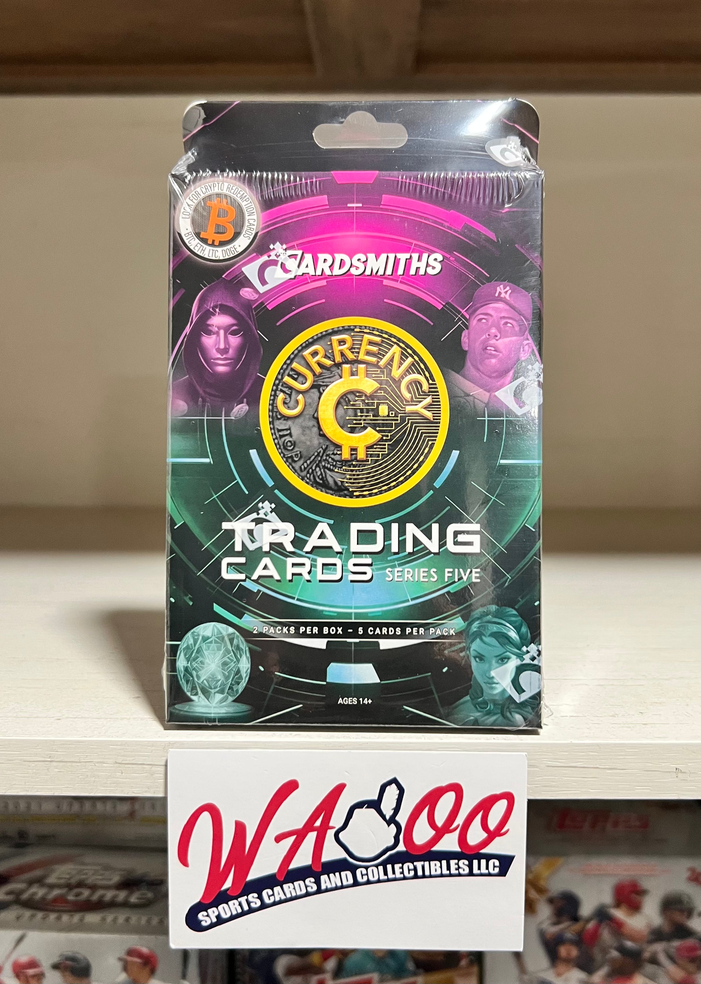 Cardsmiths Currency Series 5 Trading Cards Collector Box
