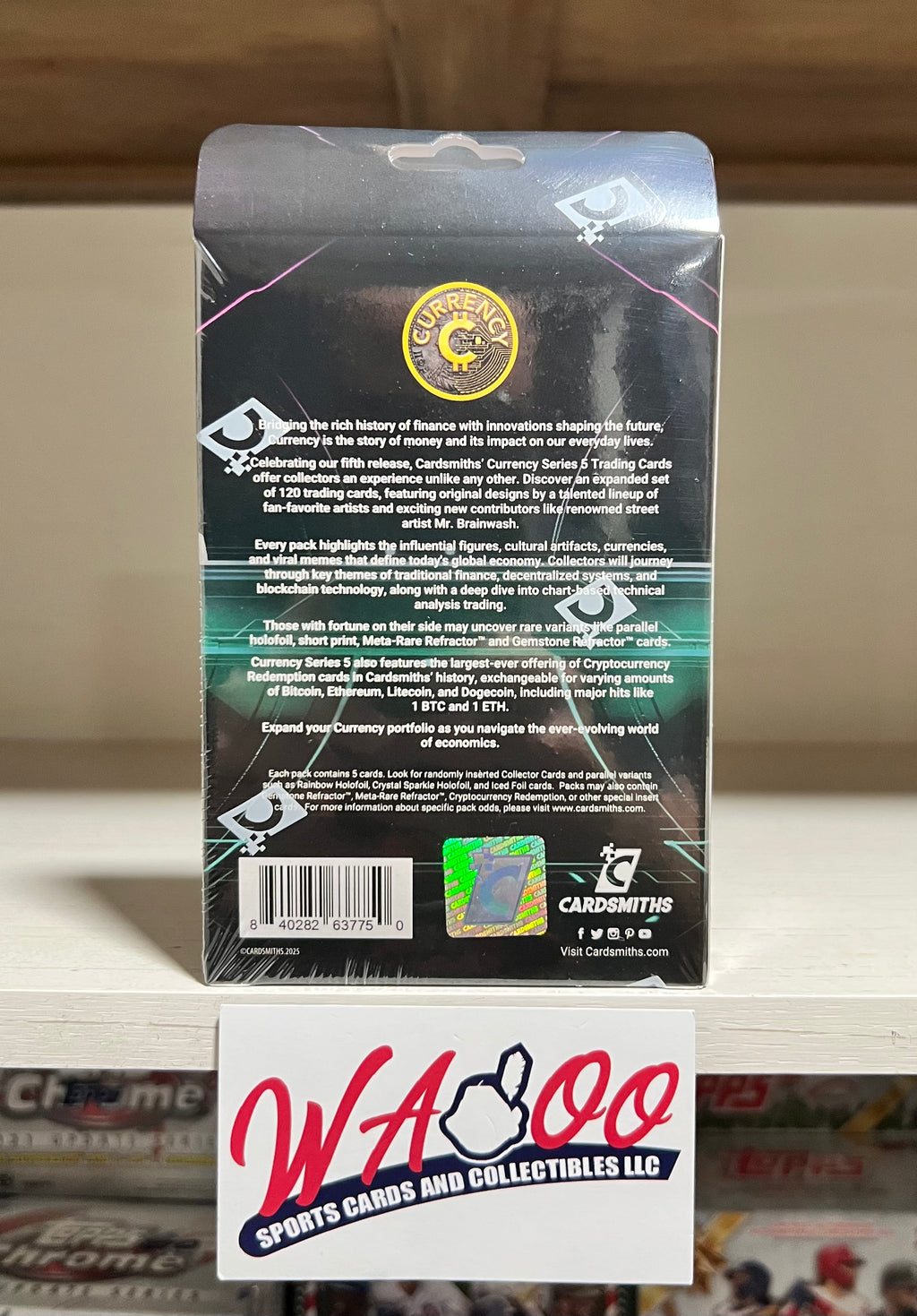 Cardsmiths Currency Series 5 Trading Cards Collector Box