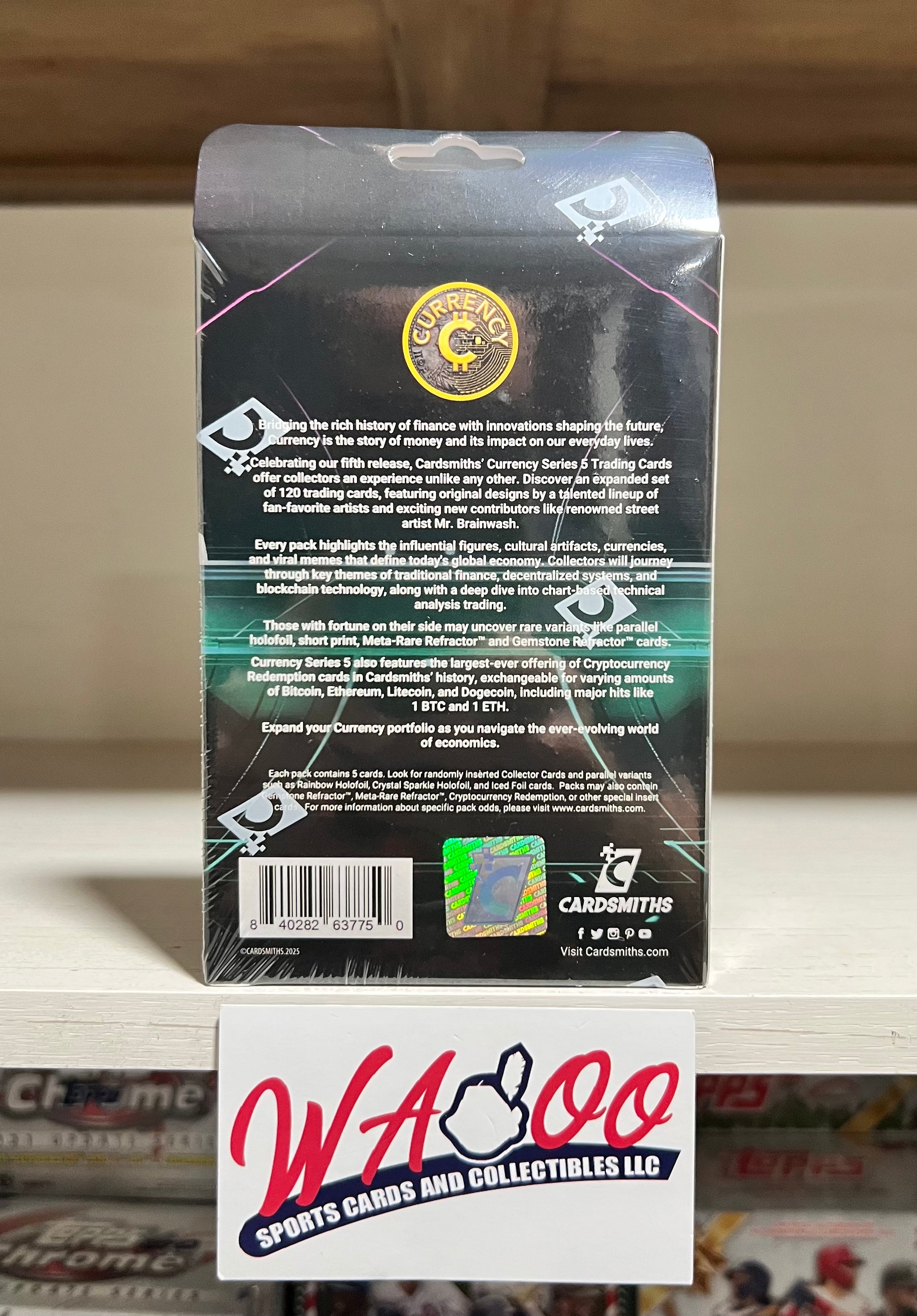 Cardsmiths Currency Series 5 Trading Cards Collector Box