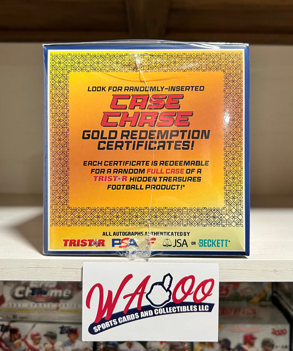 2026 Tristar Hidden Treasures Autographed Football Mini Helmet Mystery Box