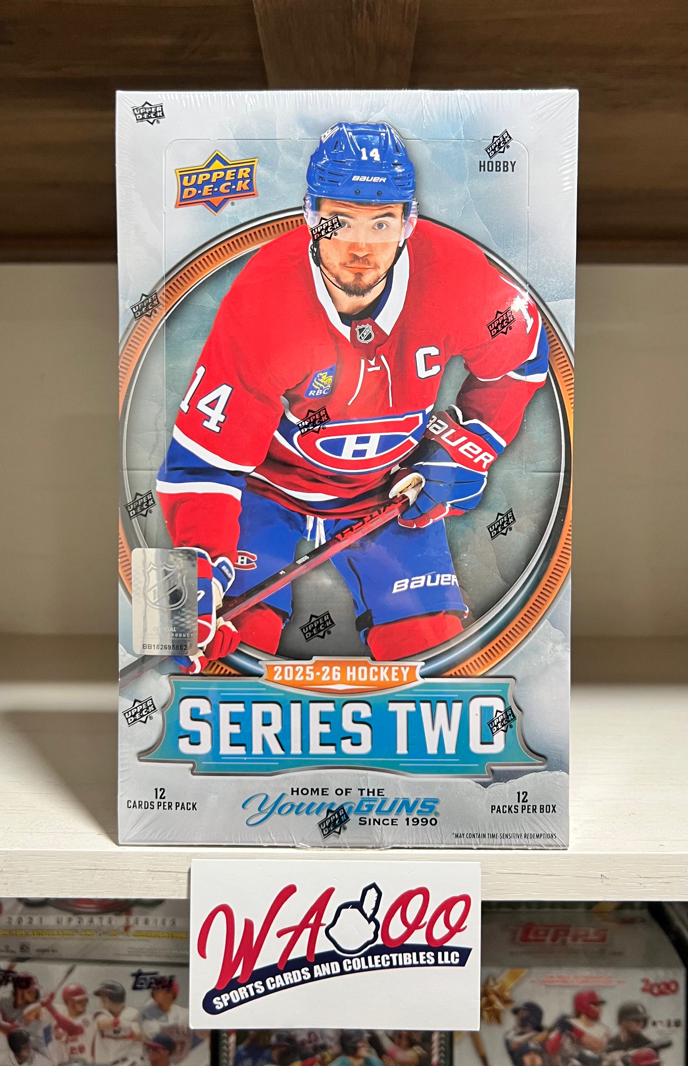 2025/26 Upper Deck Series 2 Hockey Hobby Box
