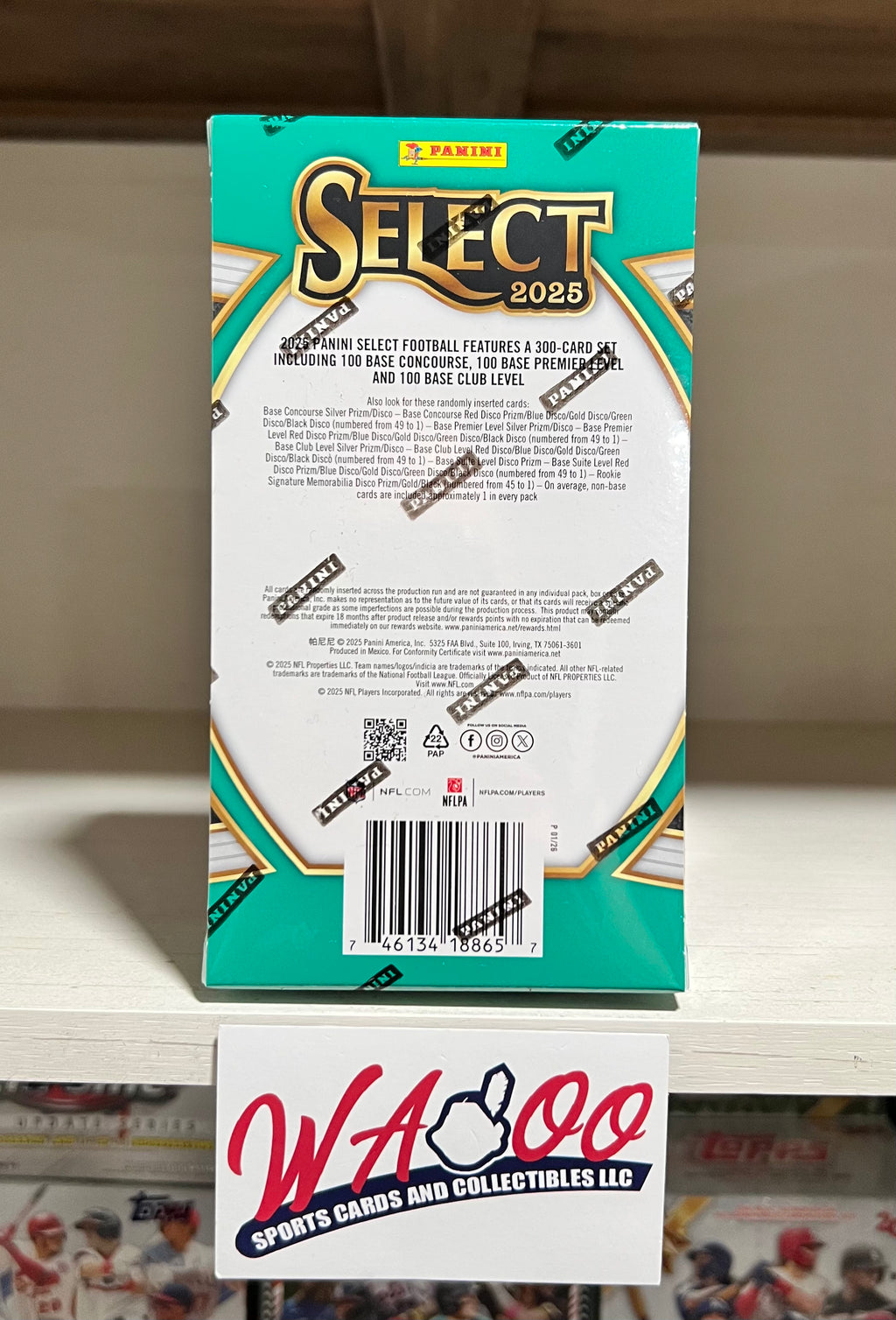 2025 Panini Select Football H2 Box