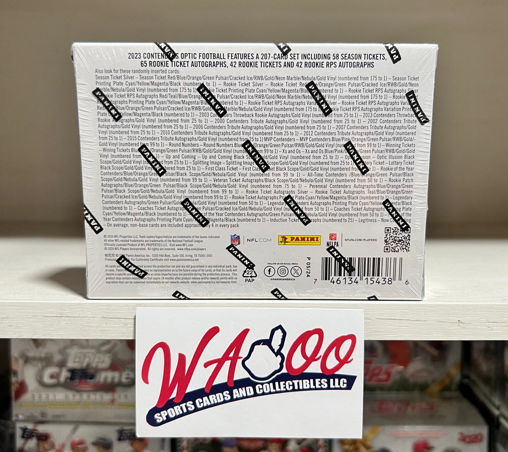 2023 Panini Contenders Optic Football Hobby Box