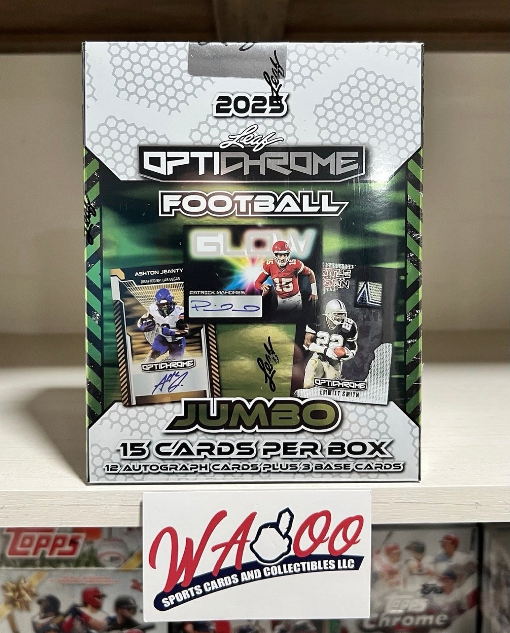 2025 Leaf Optichrome Football Jumbo Box