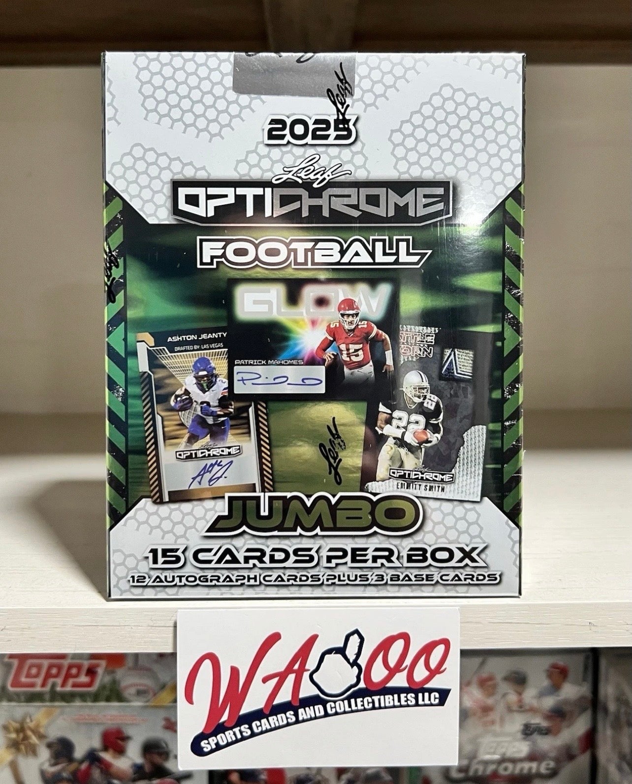 2025 Leaf Optichrome Football Jumbo Box