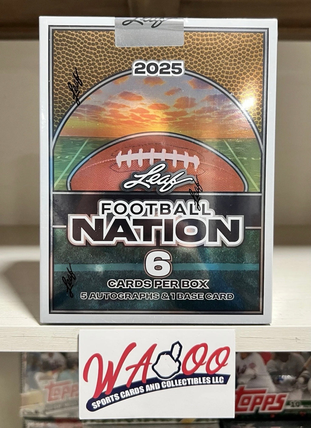 2025 Leaf Football Nation Hobby Box