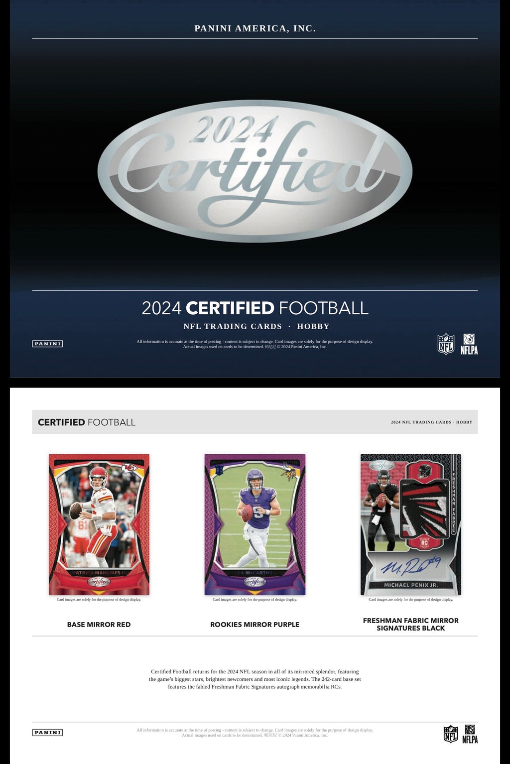 2024 Panini Certified Football Hobby Box