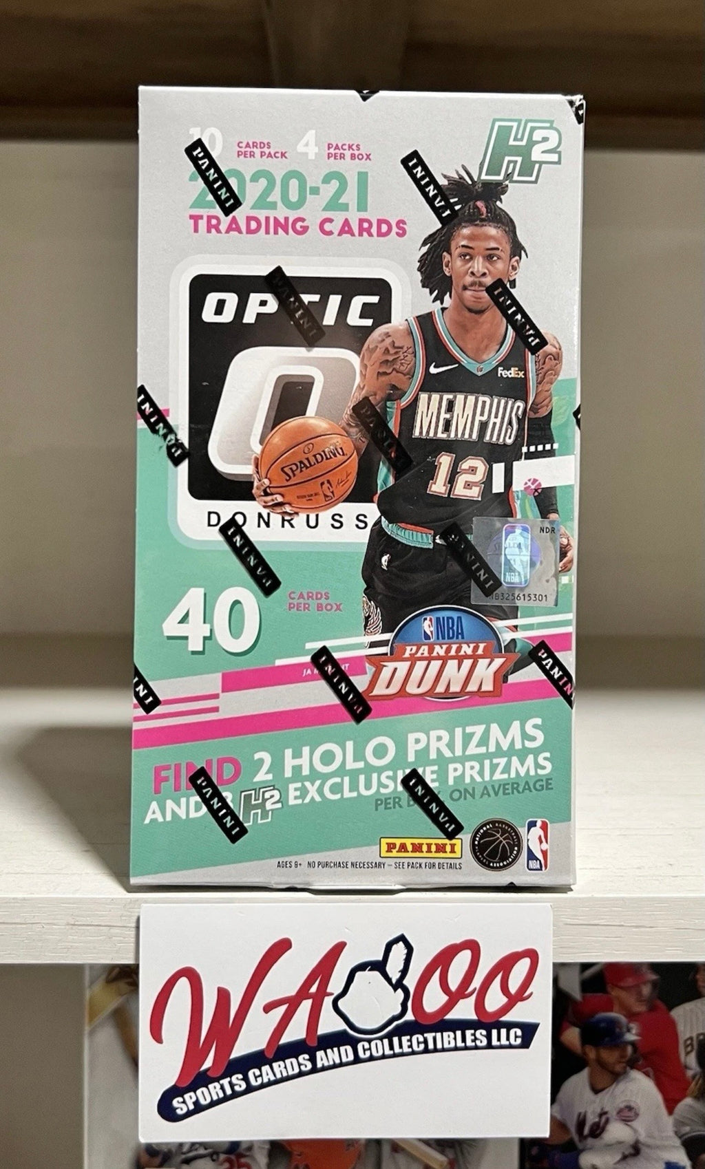 2020/21 Panini Donruss Optic Basketball H2 Box