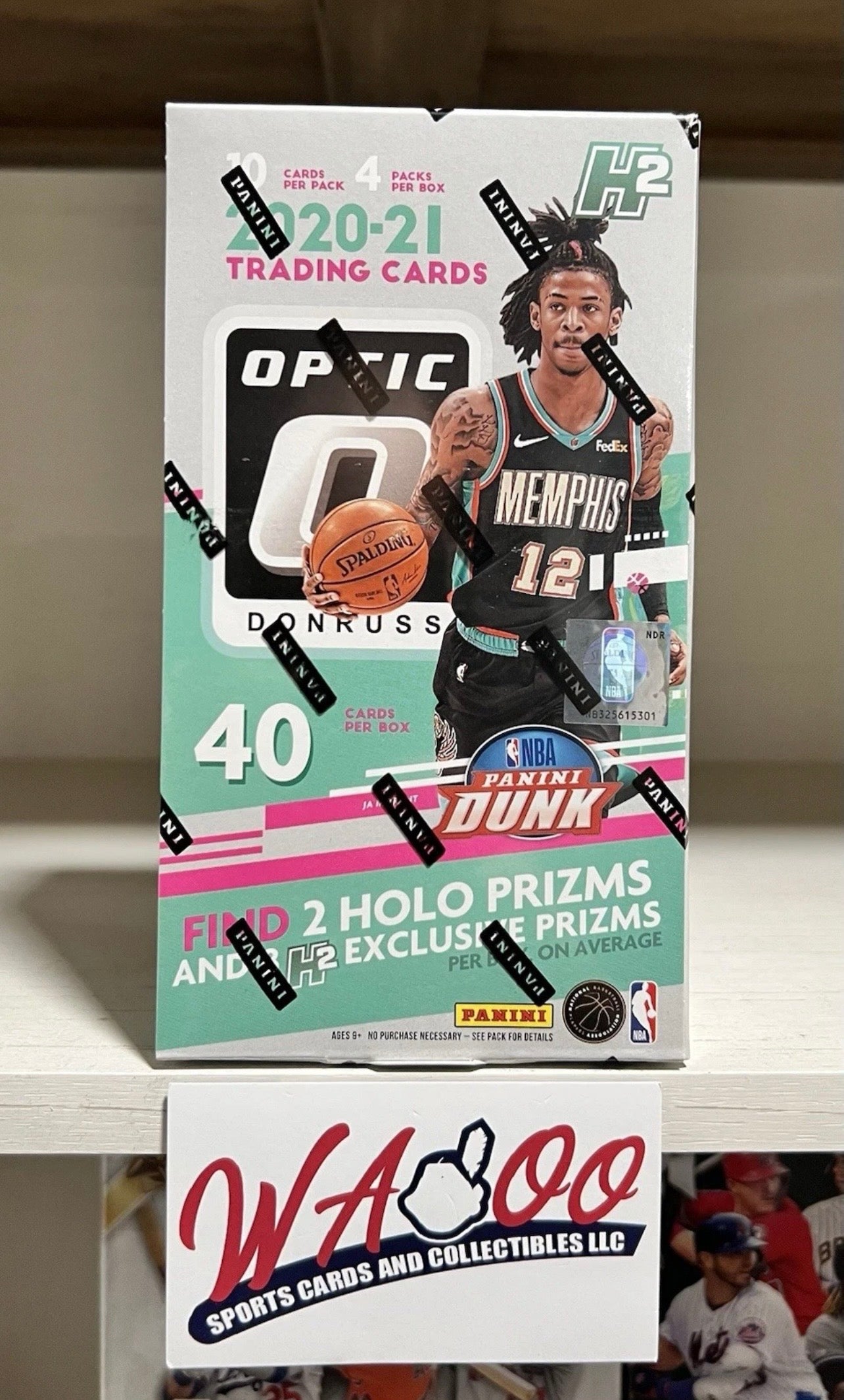 2020/21 Panini Donruss Optic Basketball H2 Box