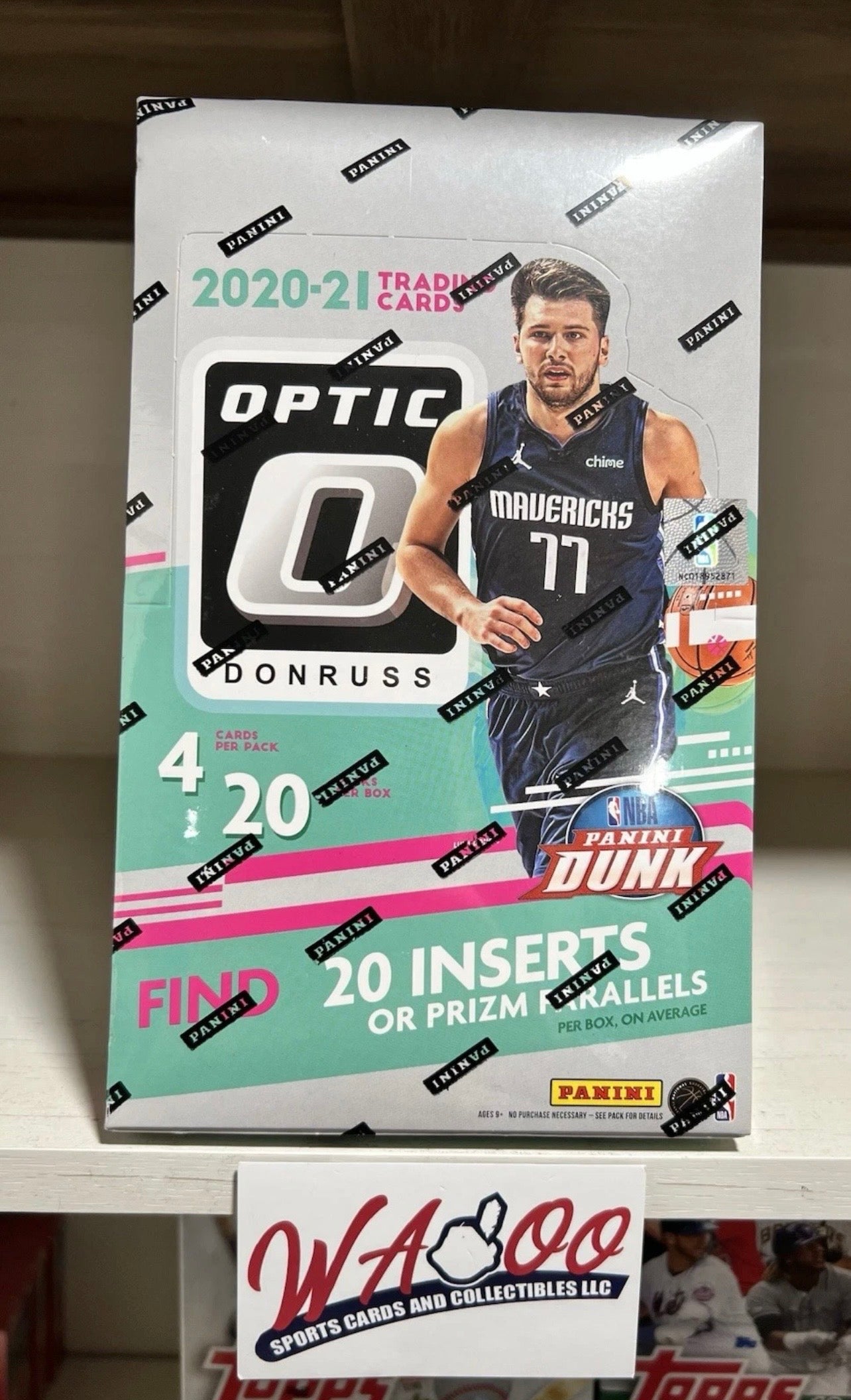 2020/21 Panini Donruss Optic NBA Basketball Retail Box