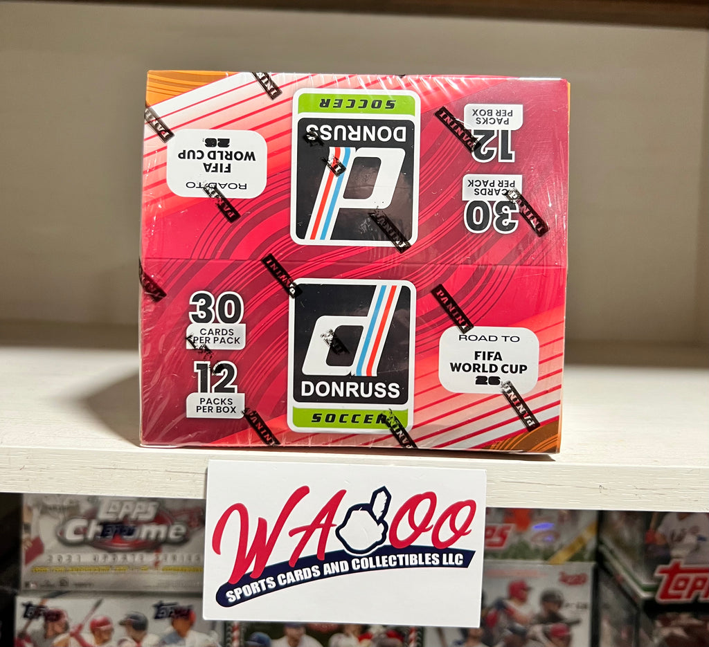 2025/26 Panini Donruss Road To FIFA World Cup 26 Soccer International Hobby Box