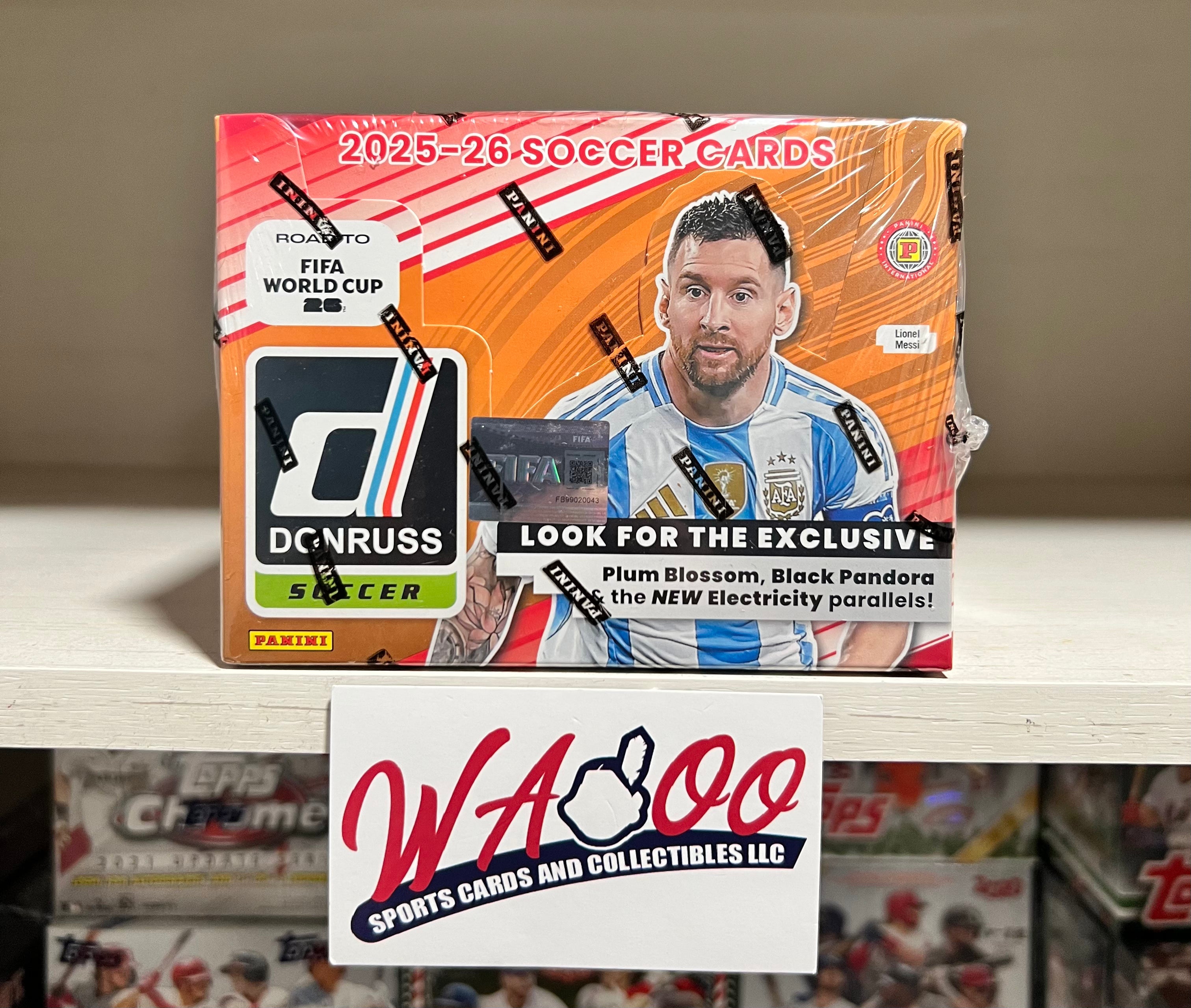 2025/26 Panini Donruss Road To FIFA World Cup 26 Soccer International Hobby Box