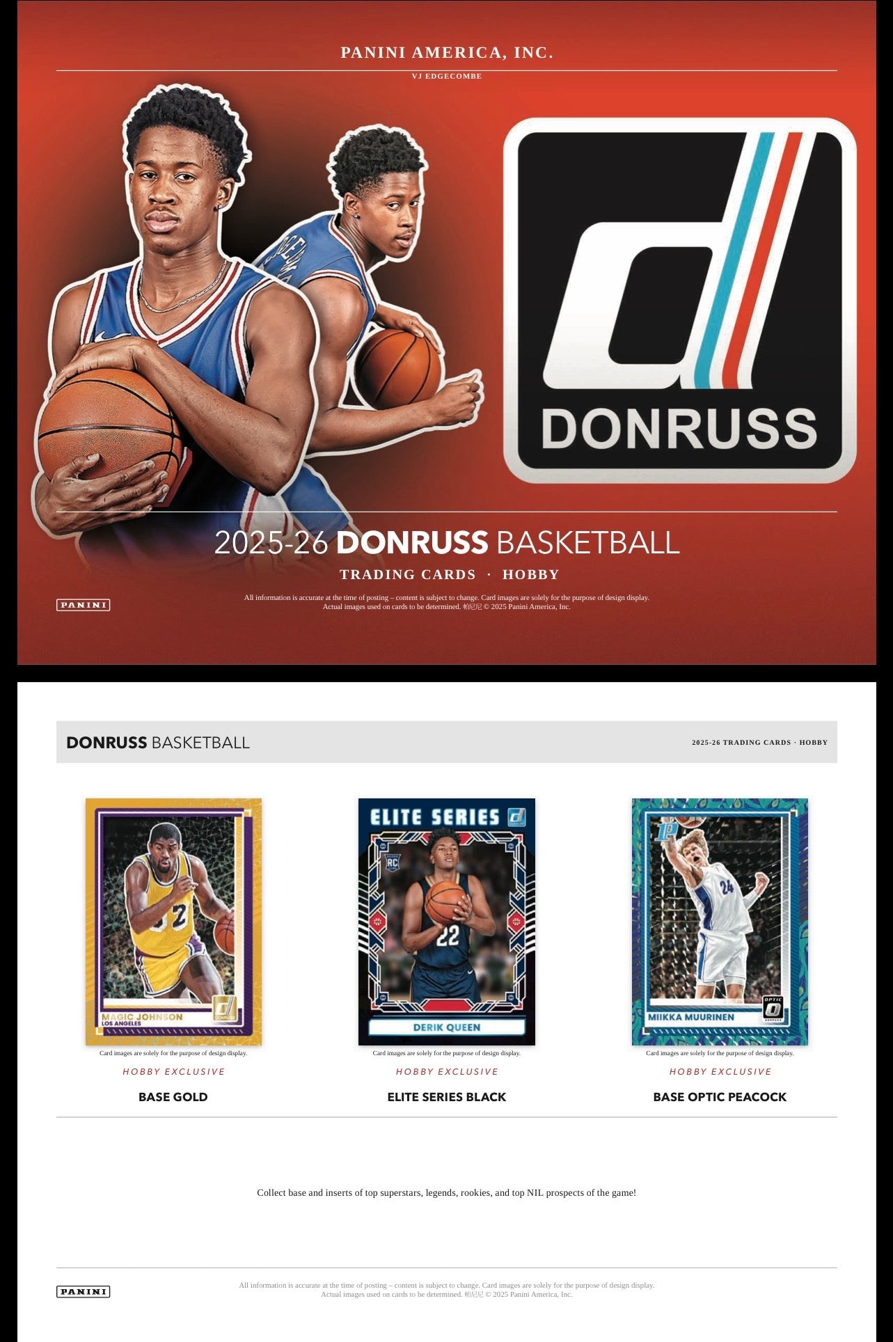 2025/26 Panini Donruss Basketball Hobby Box