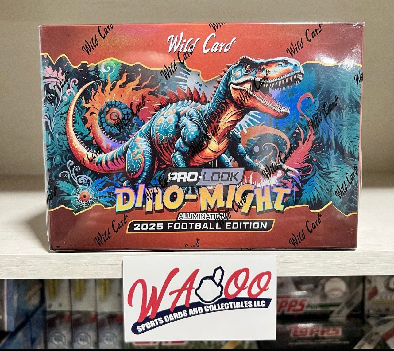 2025 Wild Card Dino-Might Football Hobby Box
