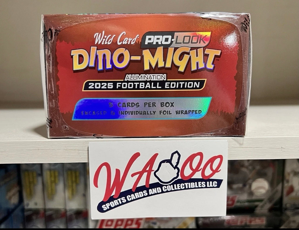 2025 Wild Card Dino-Might Football Hobby Box