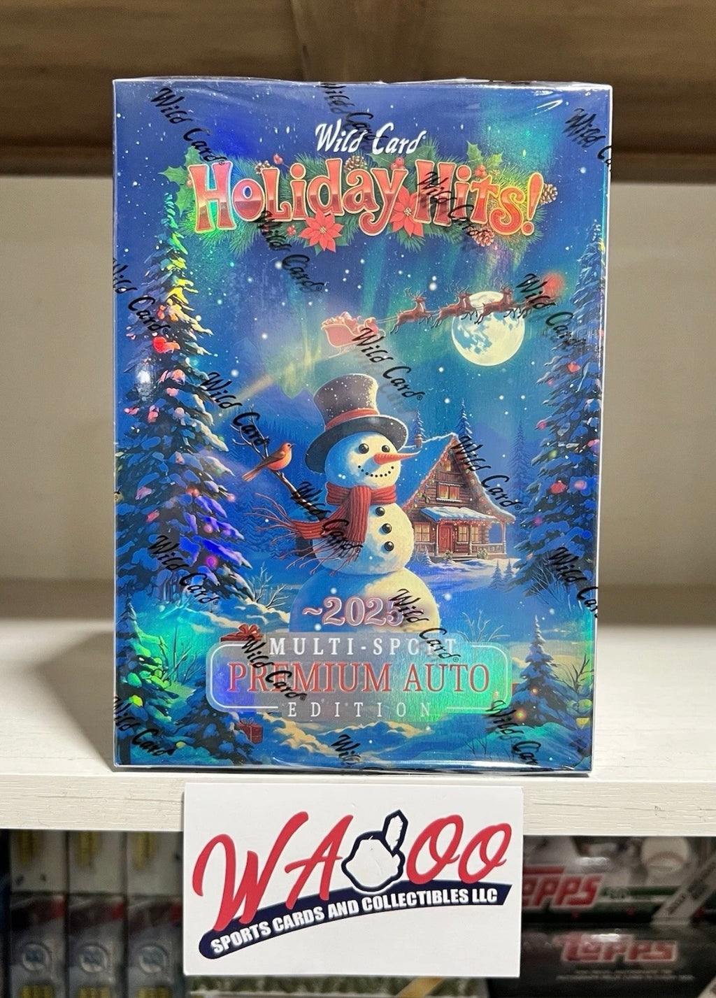 2025 Wild Card Multi-Sport Holiday Hits Premium Auto Edition Hobby Box