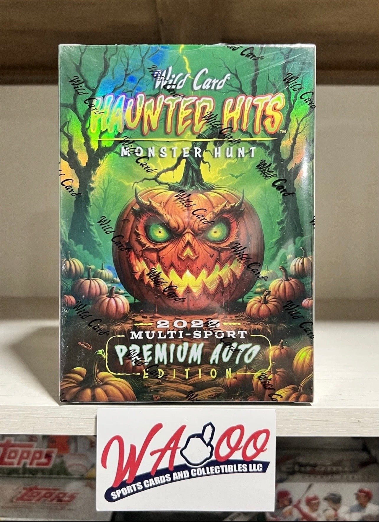 2025 Wild Card Haunted Hits Multi-Sport Premium Auto Edition Jumbo Box