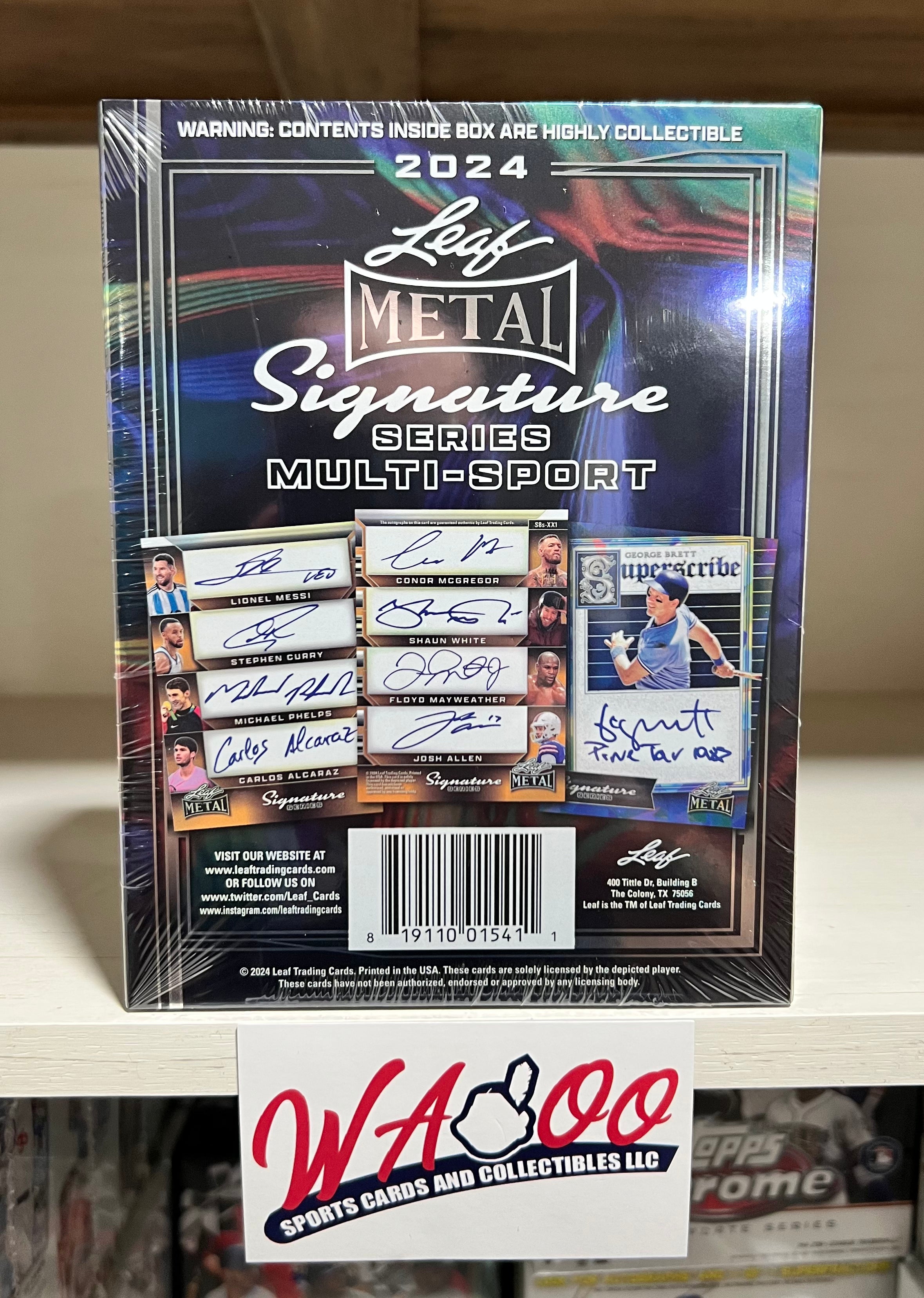 2024 Leaf Metal Signature Series Multi Sport Hobby Box