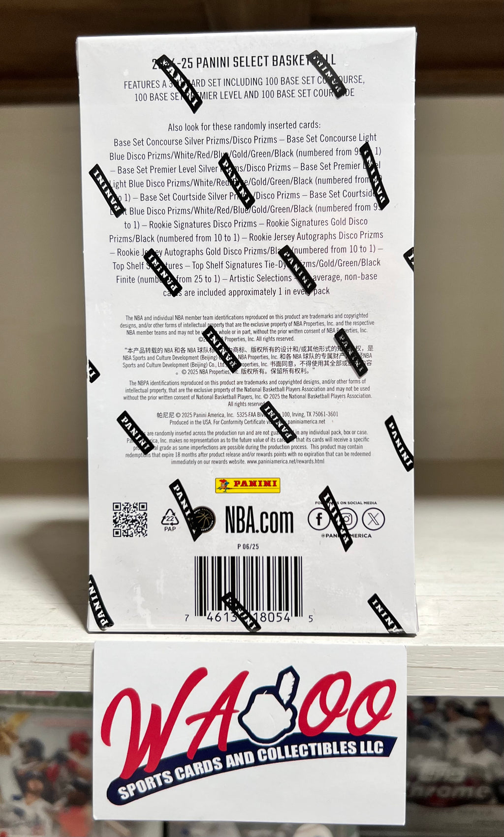 2024/25 Panini Select H2 Basketball Hobby Box