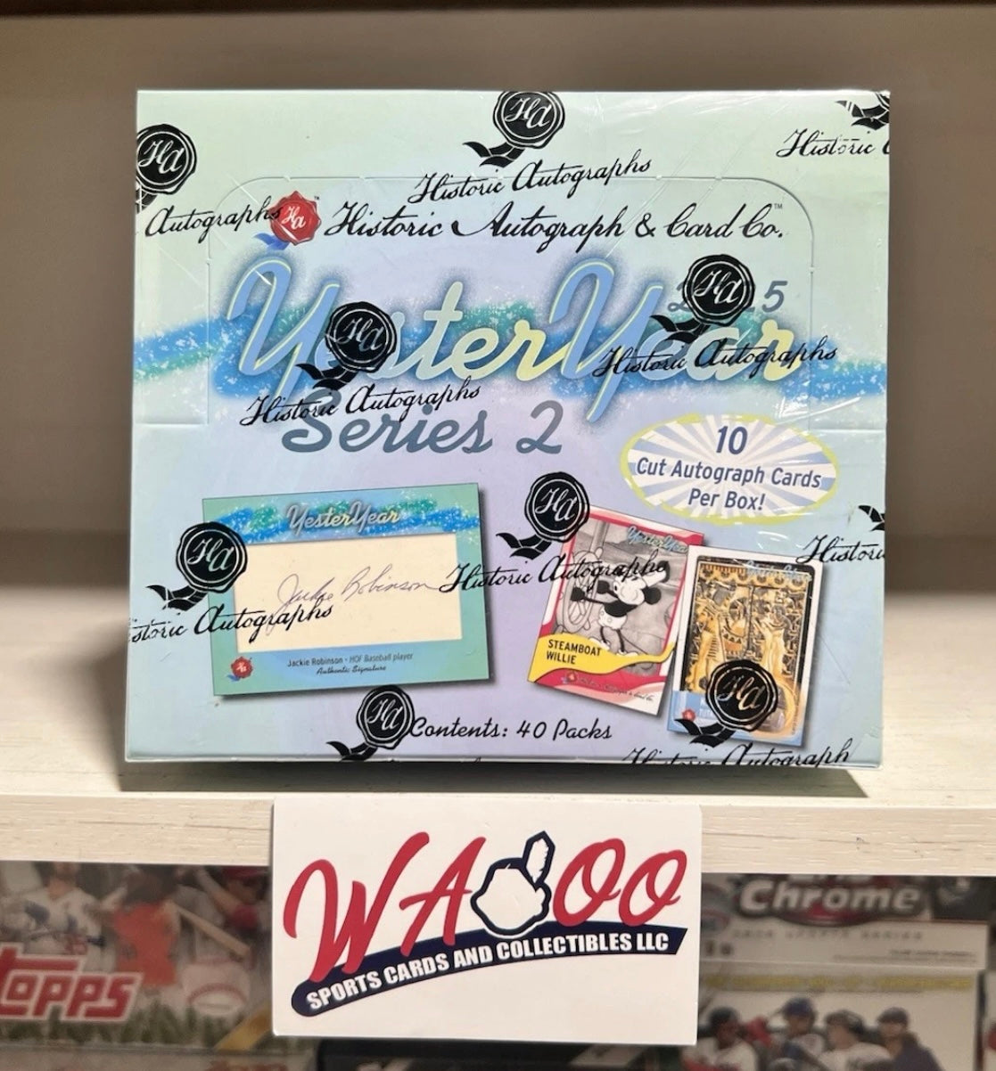 2025 Historic Autographs YesterYear Series 2 Hobby Box