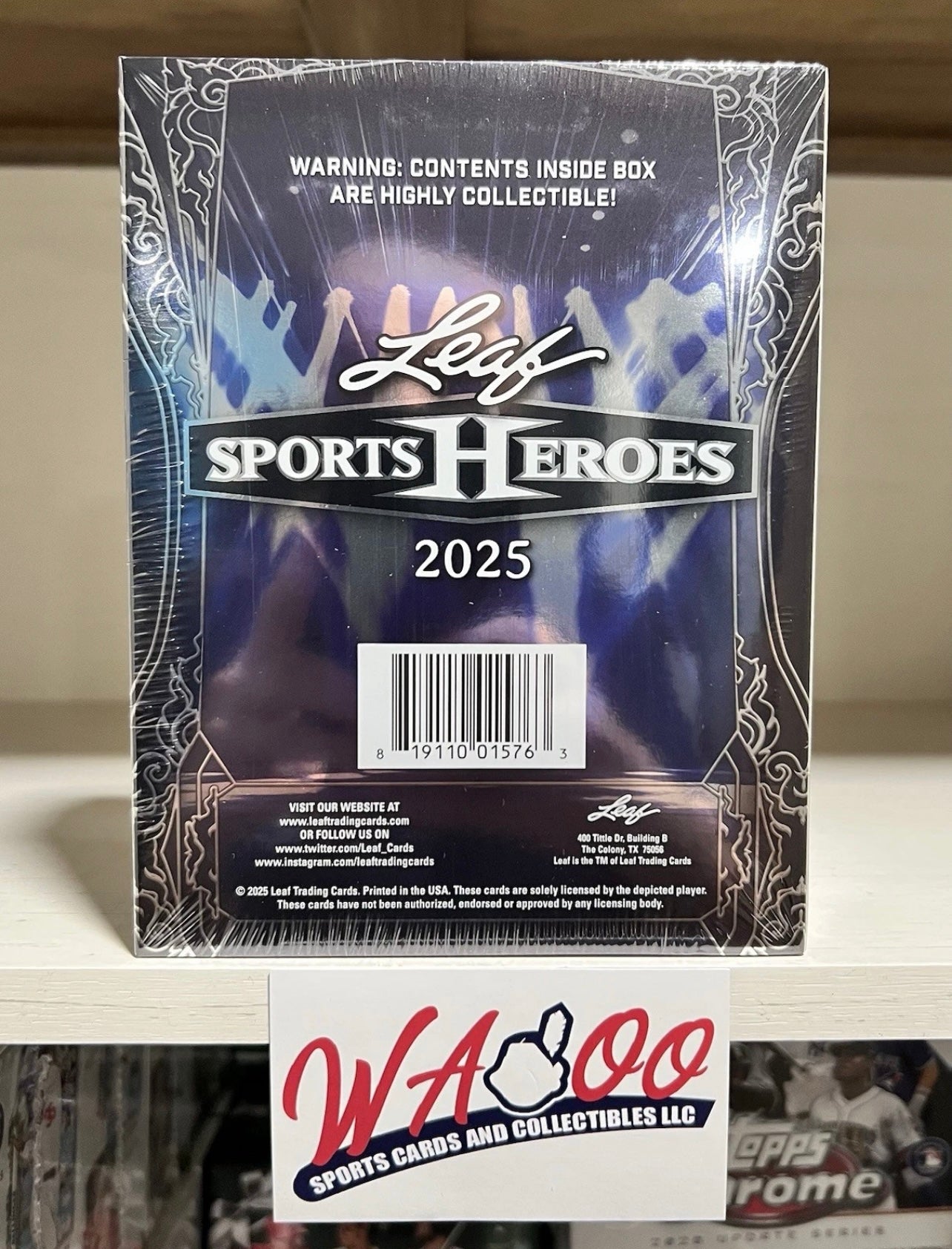 2025 Leaf Metal Sports Heroes Multi Sport Hobby Box