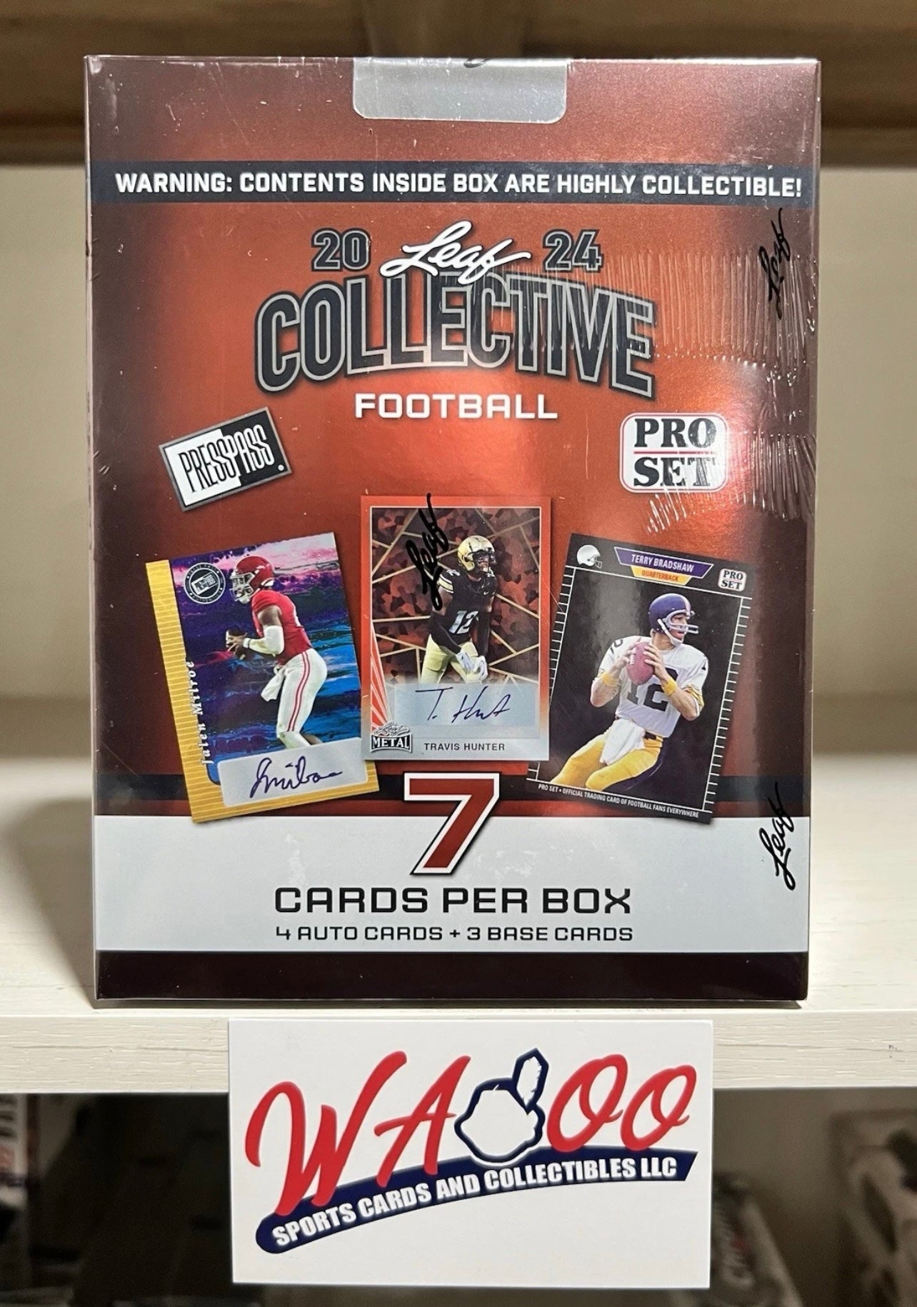 2024 Leaf Collective Football Hobby Box