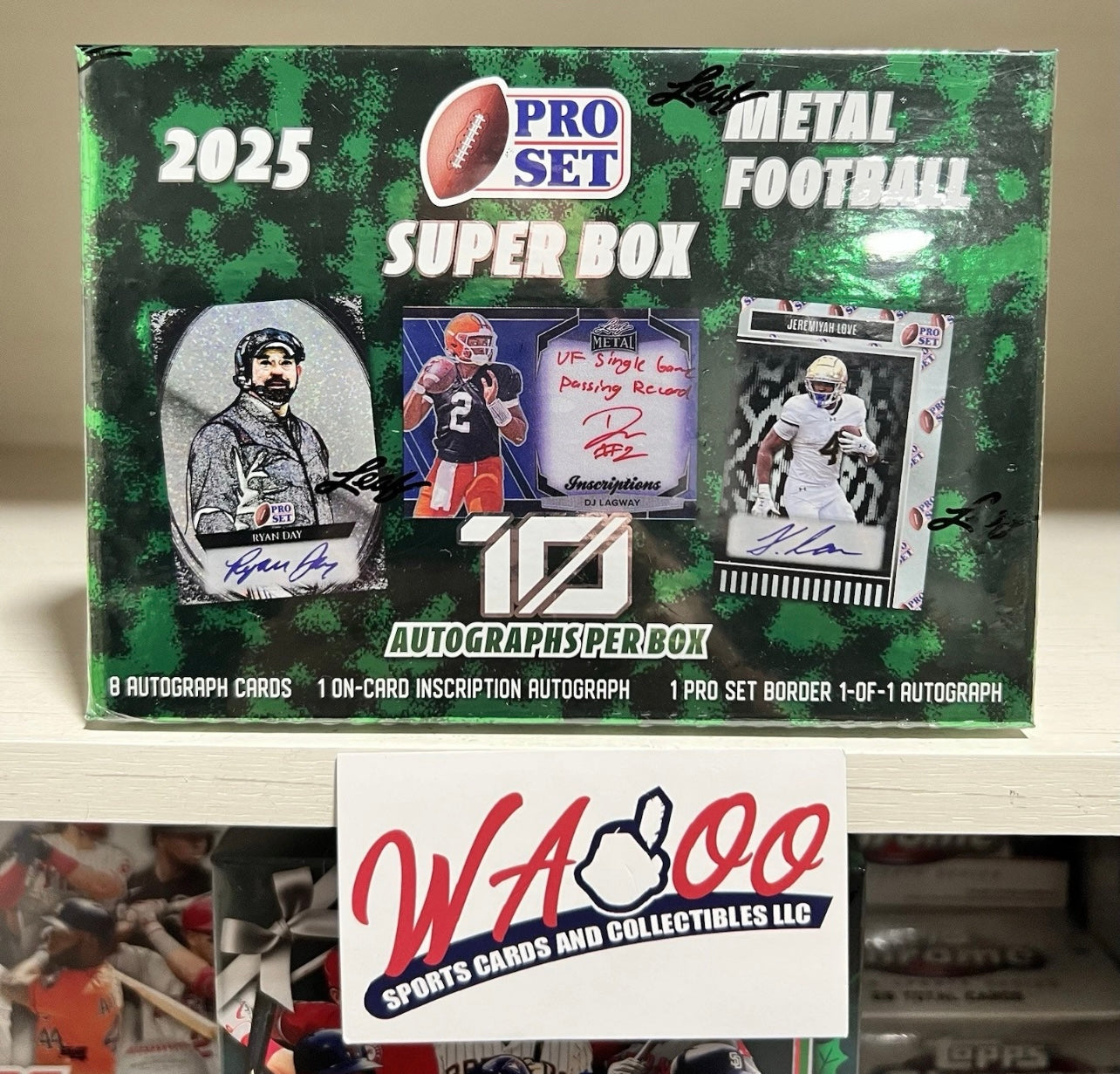 2025 Leaf Pro Set Metal Football Super Box